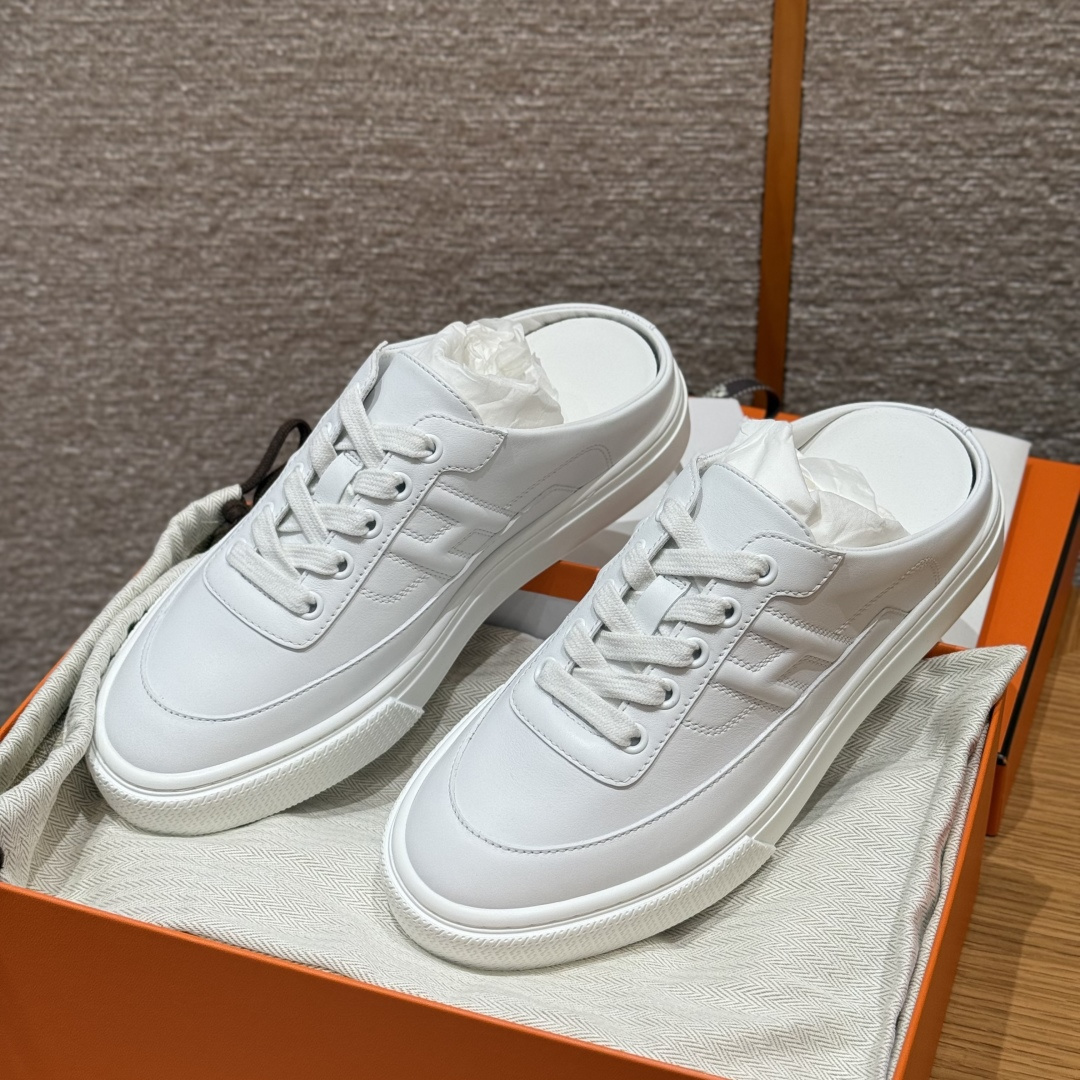 HERMES keep dames instappers slippers dames herfst/lente mode klassiek