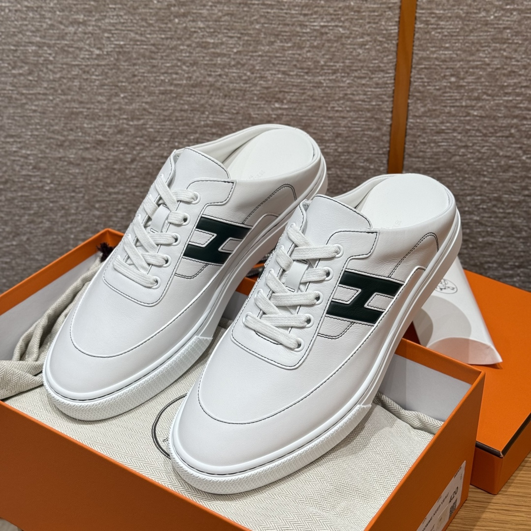 HERMES keep heren instappers herenmodel lente-herfstmodel trendy klassiek