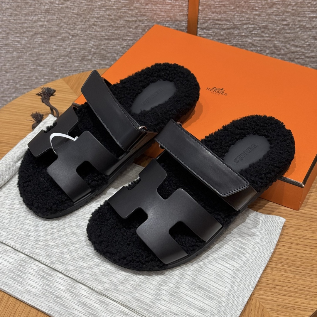 HERMES Chyper サンダル ビーチサンダル レディース 春秋用 ファッション クラシック