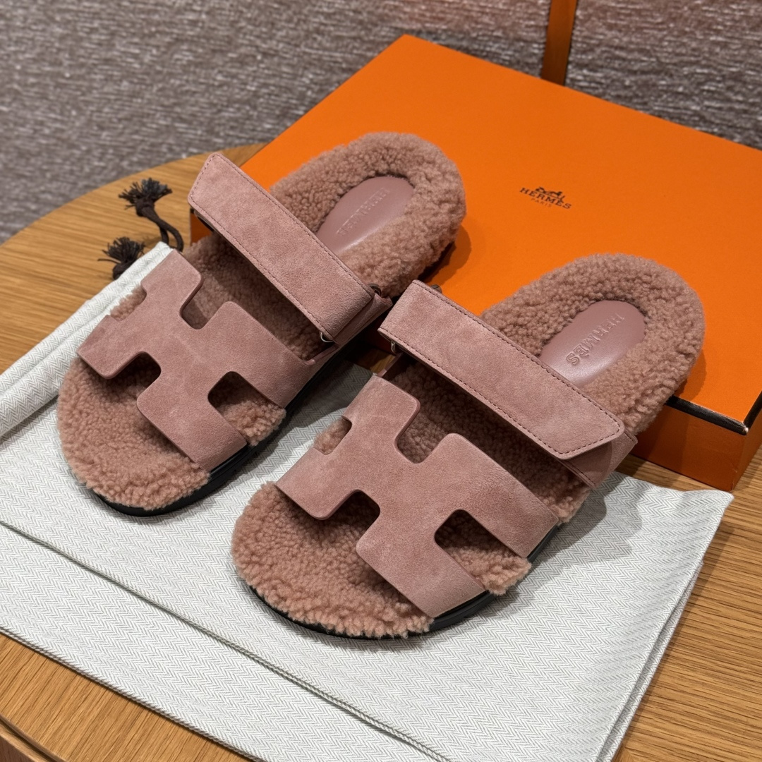HERMES Chyper サンダル ビーチサンダル レディース 春秋用 ファッション クラシック