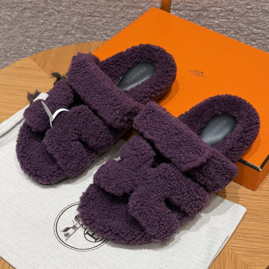 HERMES Chyper サンダル ビーチサンダル レディース 春秋用 ファッション クラシック