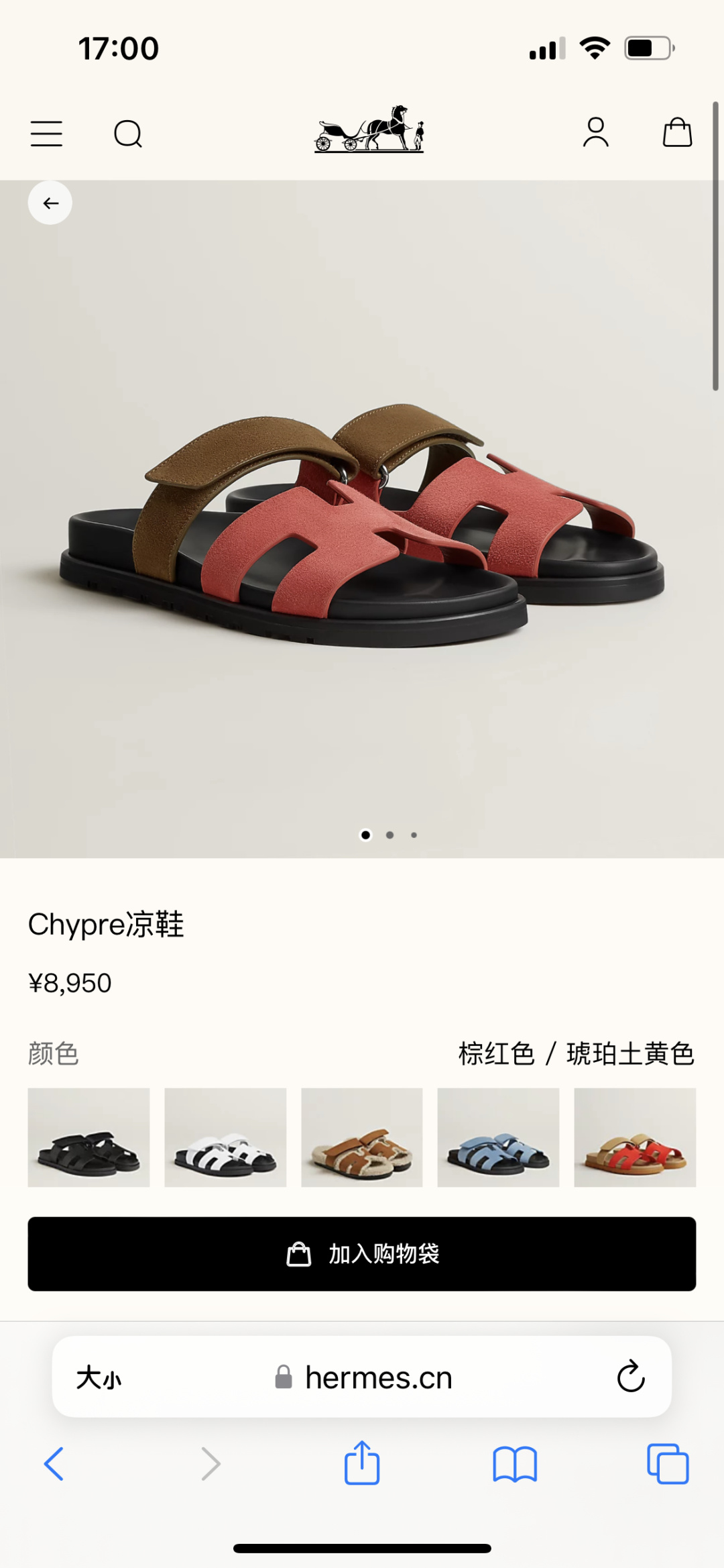 Hermès -Chyper Chamois