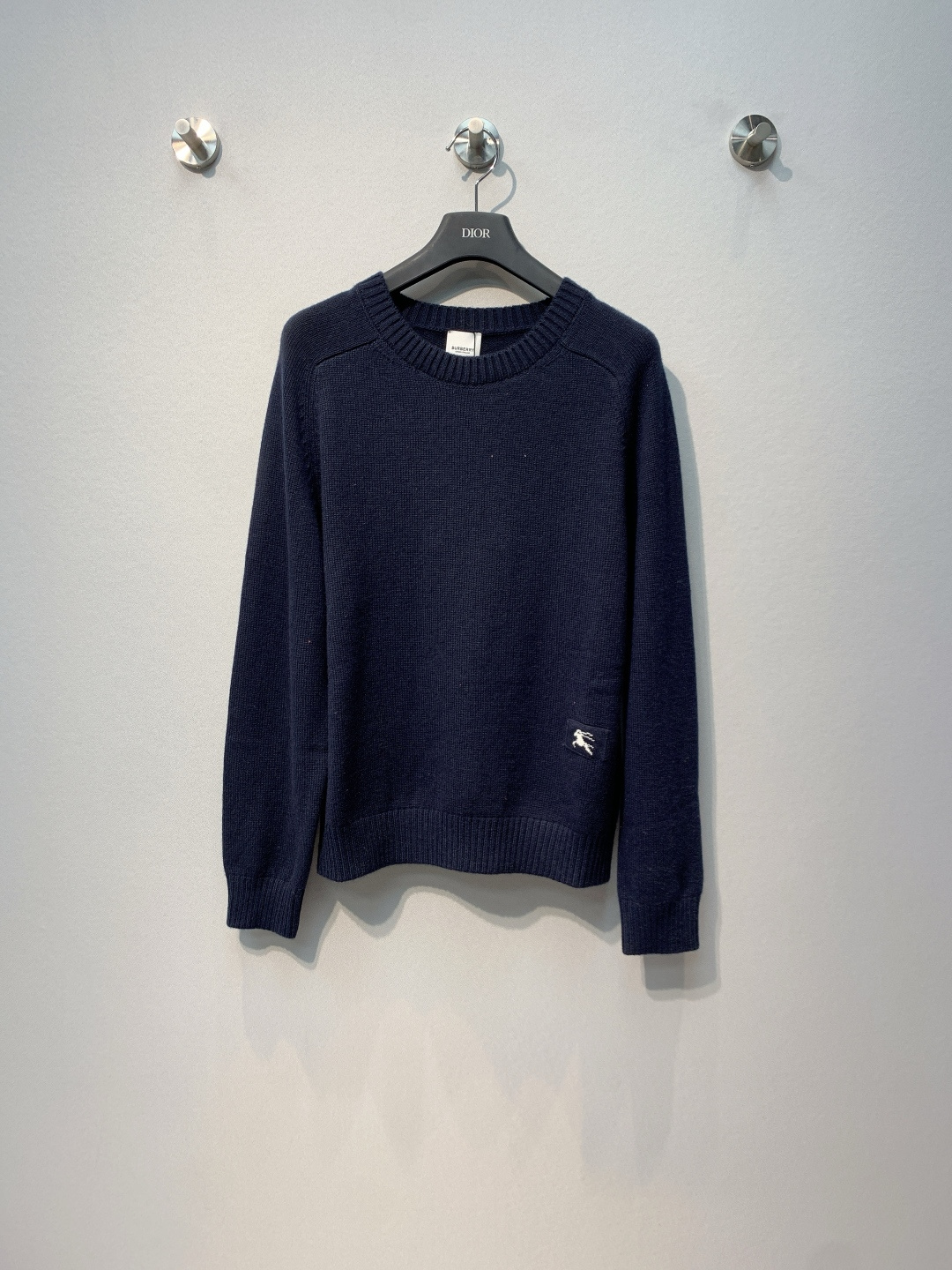 Burberry Crew Neck Knit Sweater