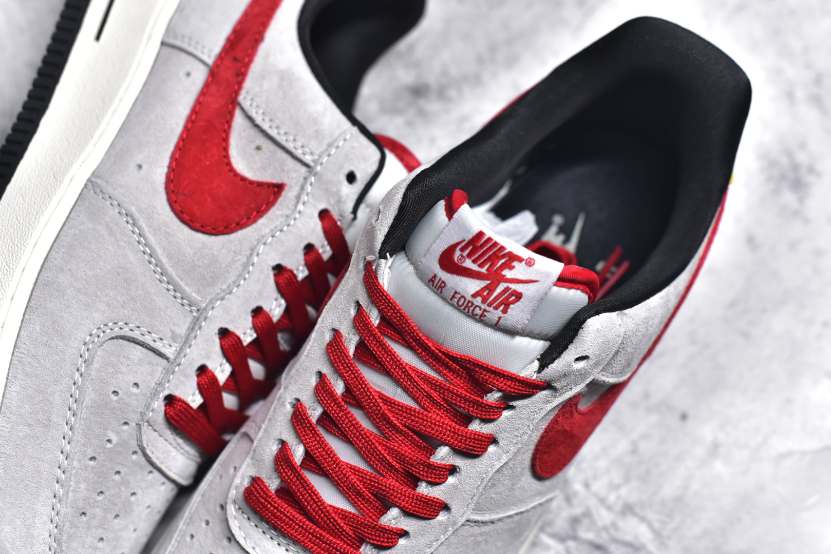 图片[9]-#NK Air Force 1\’07 Low 万圣节联名-红灰猪八 空军一号低帮休闲板鞋 KK1988-020 #原楦头原纸板 原装鞋盒 定制五金配件 内置全掌气垫 原厂鞋底 尺码：36 36.5 37.5 38 38.5 39 40 40.5 41 42 42.5 43 44 44.5 45-选品中心