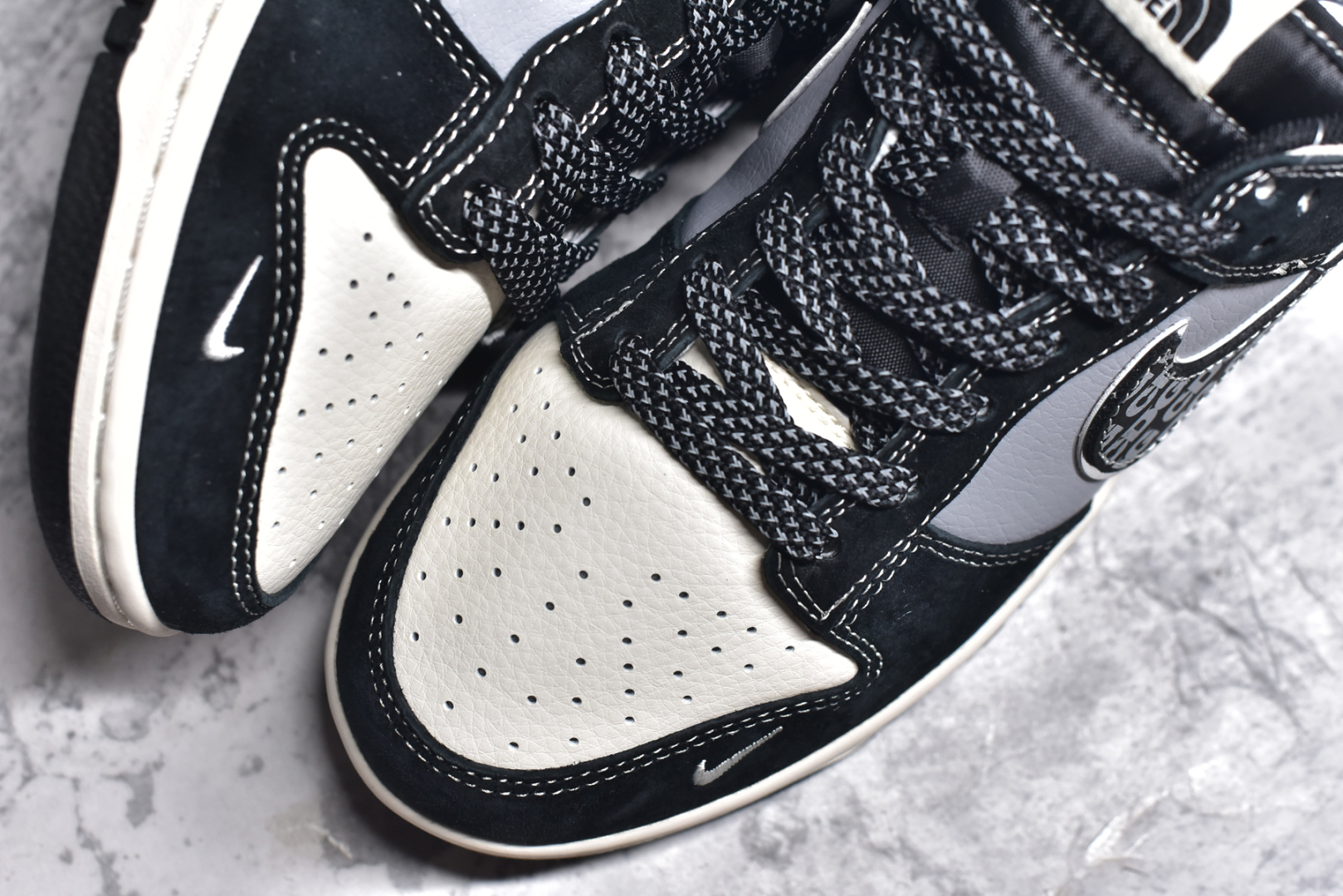 图片[8]-#NK SB Dunk Low 北面联名-EDG印花勾 周年高端定制 低帮休闲板鞋 XS1086-005 #定制鞋盒 大厂纯原品质出货 超高清洁度 皮料切割干净无任何毛边 细节完美 尺码：36 36.5 37.5 38 38.5 39 40 40.5 41 42 42.5 43 44 44.5 45-选品中心