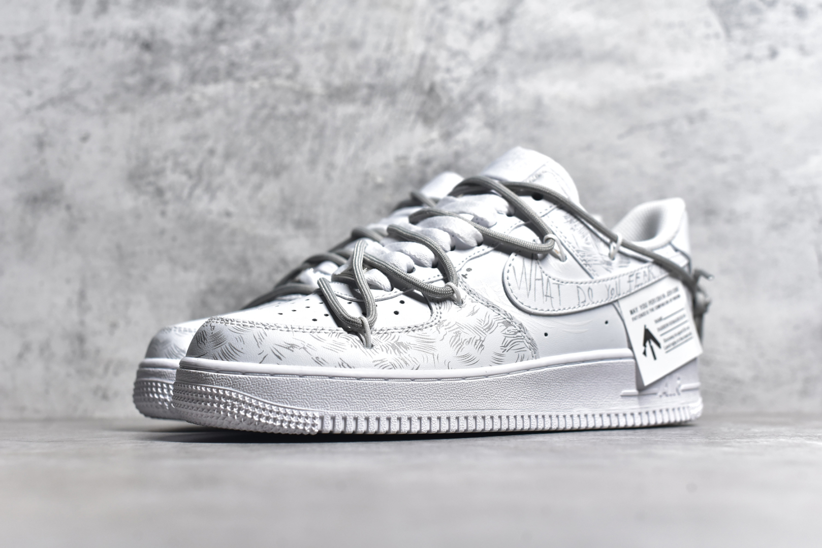 图片[2]-#NK Air Force 1\’07 Low 二次元主题 爱情宣言 空军一号绑带低帮休闲板鞋 ZH0316-034 #定制皮料 原厂3D打印 定制鞋盒 原楦原纸板 纯正空军版型 内置全掌气垫 尺码：36 36.5 37.5 38 38.5 39 40 40.5 41 42 42.5 43 44 44.5 45-选品中心