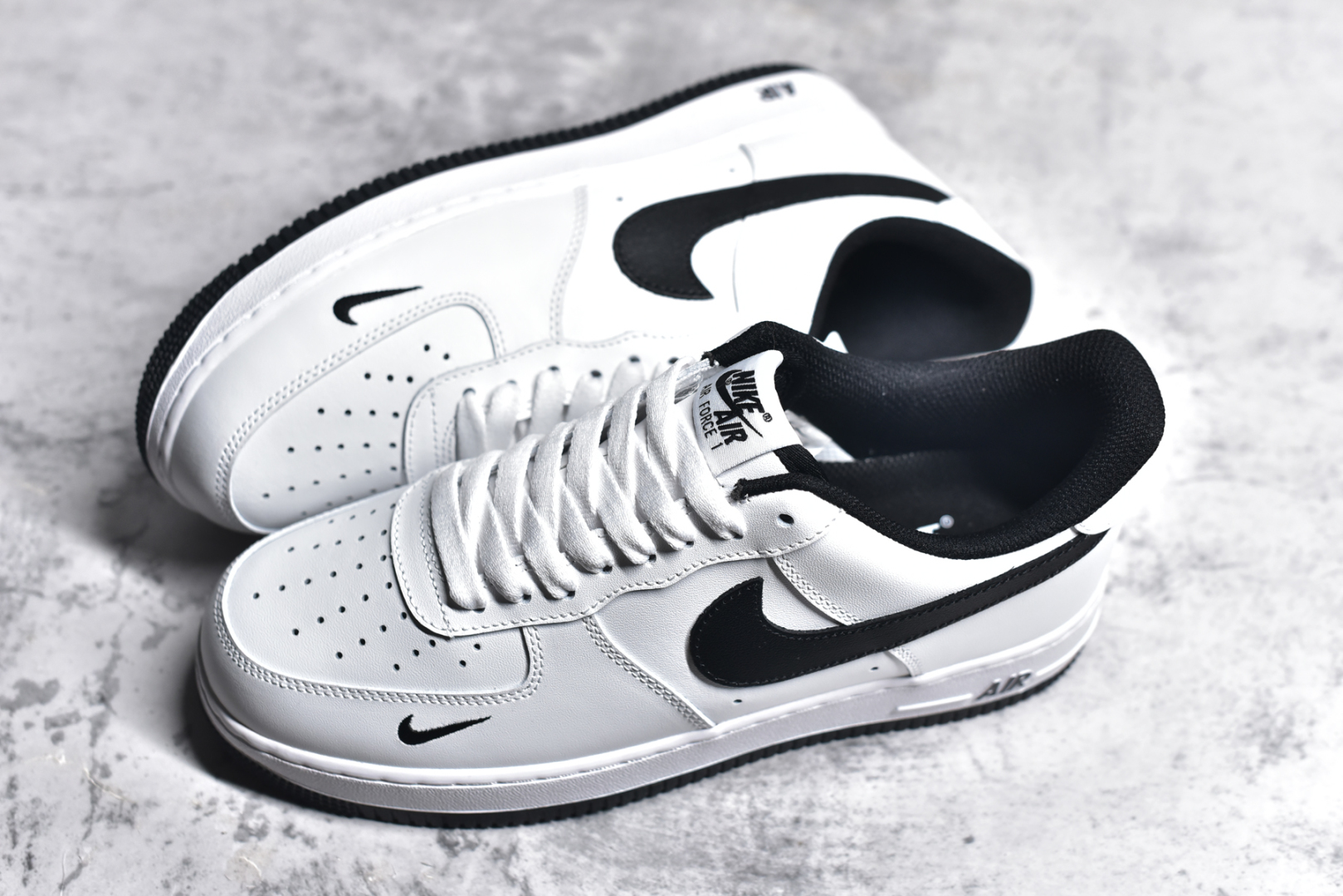 图片[7]-#NK Air Force 1\’07 Low 白黑小勾 空军一号 低帮休闲板鞋 315122-103 #原楦头原纸板 原装鞋盒 定制五金配件 内置全掌气垫 原厂鞋底 尺码：36 36.5 37.5 38 38.5 39 40 40.5 41 42 42.5 43 44 44.5 45-选品中心