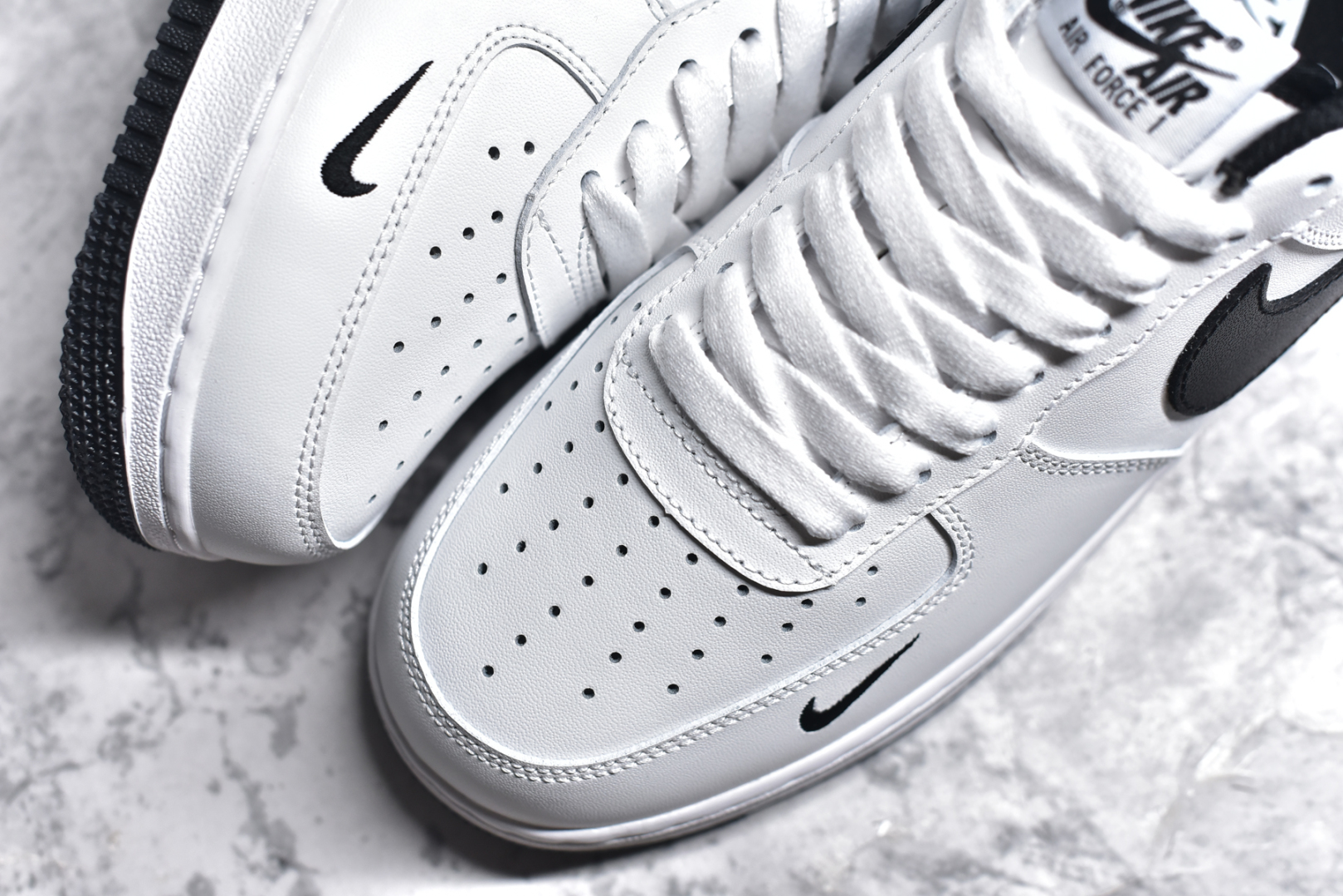 图片[8]-#NK Air Force 1\’07 Low 白黑小勾 空军一号 低帮休闲板鞋 315122-103 #原楦头原纸板 原装鞋盒 定制五金配件 内置全掌气垫 原厂鞋底 尺码：36 36.5 37.5 38 38.5 39 40 40.5 41 42 42.5 43 44 44.5 45-选品中心