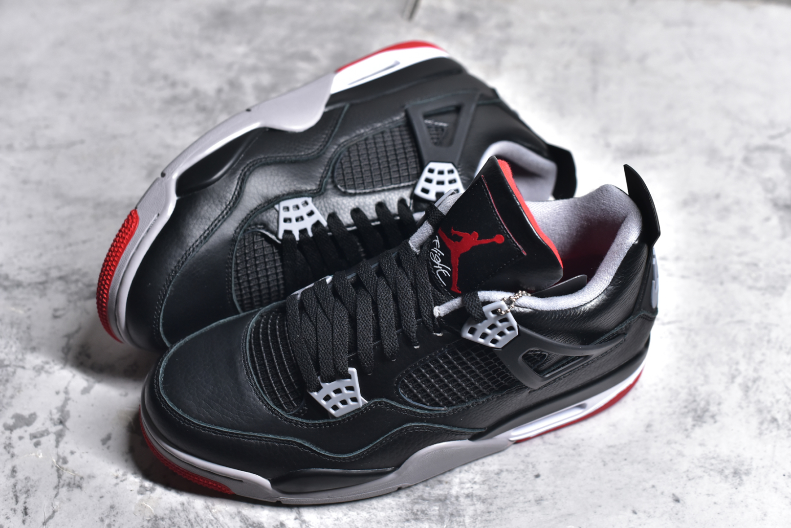 图片[7]-#NK Air Jordan 4 Retro代中帮复古休闲运动文化篮球鞋 采用原厂纳帕头层皮组合固色翻毛皮鞋面材质#TPU超Q弹网格材质#还原ZP细节#原厂流水成型工艺及拉帮注胶效果#全新底模,完美品相清洁度及喷漆效果❗货号：FV5029 006 尺码：40.5 41 42 42.5 43 44 44.5 45 46-选品中心