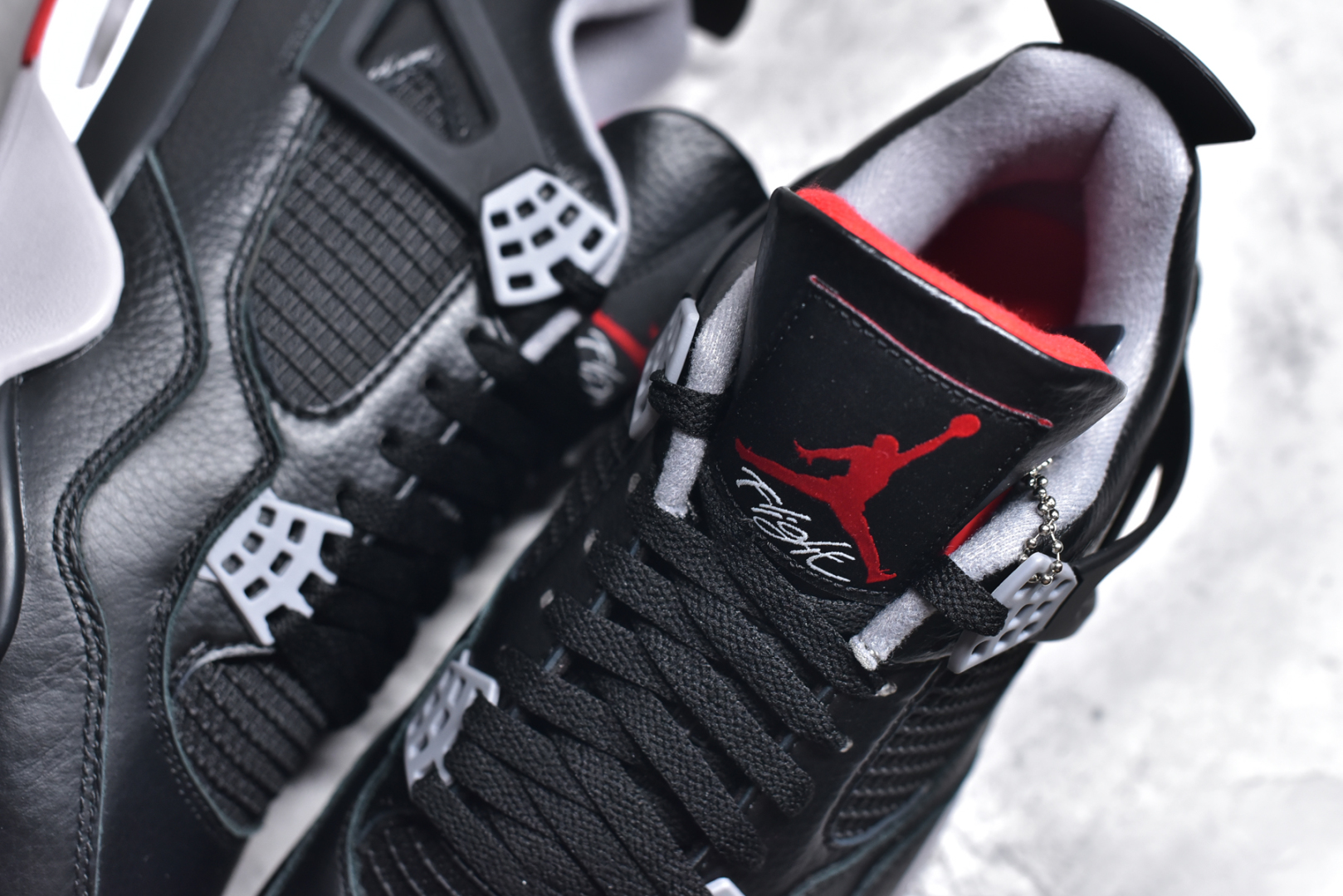 图片[9]-#NK Air Jordan 4 Retro代中帮复古休闲运动文化篮球鞋 采用原厂纳帕头层皮组合固色翻毛皮鞋面材质#TPU超Q弹网格材质#还原ZP细节#原厂流水成型工艺及拉帮注胶效果#全新底模,完美品相清洁度及喷漆效果❗货号：FV5029 006 尺码：40.5 41 42 42.5 43 44 44.5 45 46-选品中心
