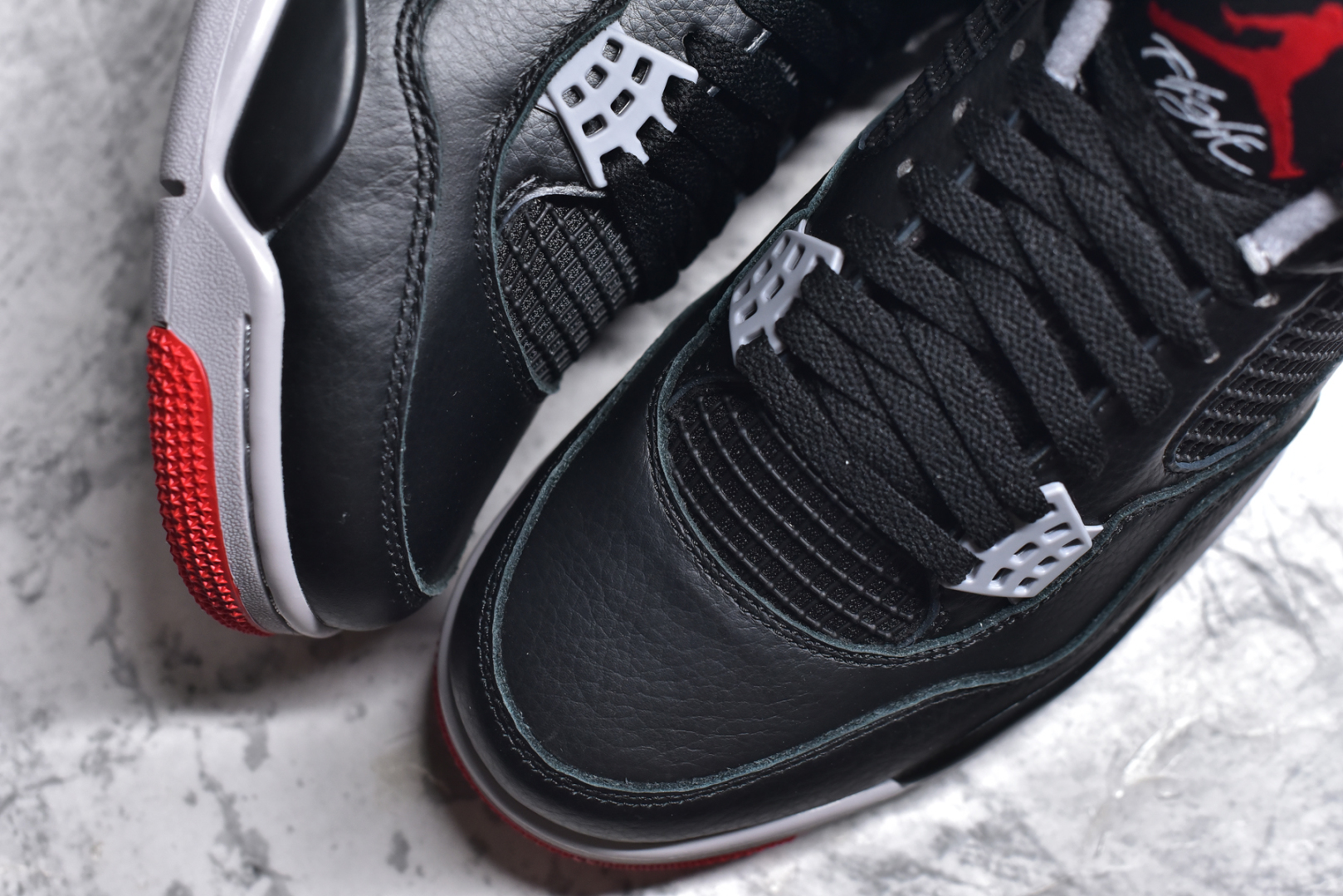 图片[8]-#NK Air Jordan 4 Retro代中帮复古休闲运动文化篮球鞋 采用原厂纳帕头层皮组合固色翻毛皮鞋面材质#TPU超Q弹网格材质#还原ZP细节#原厂流水成型工艺及拉帮注胶效果#全新底模,完美品相清洁度及喷漆效果❗货号：FV5029 006 尺码：40.5 41 42 42.5 43 44 44.5 45 46-选品中心