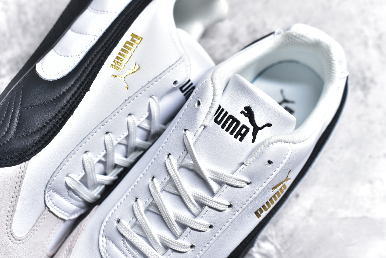 图片[9]-#彪马二代 Puma Palermo OG 复古单品 彪马 防滑耐磨低帮德训板鞋 孔眼底座和脚趾凸起由绒面革材料制成 支持侧踏时的踏步工作 脚背和侧板采用尼龙网布 即使在健身房等使用环境中也能确保透气性 像吸盘一样的设计是为了提高体育馆表面的抓地力性能 尺码： 36 36.5 37.5 38 38.5 39 40 40.5 41 42 42.5 43 44 45-选品中心