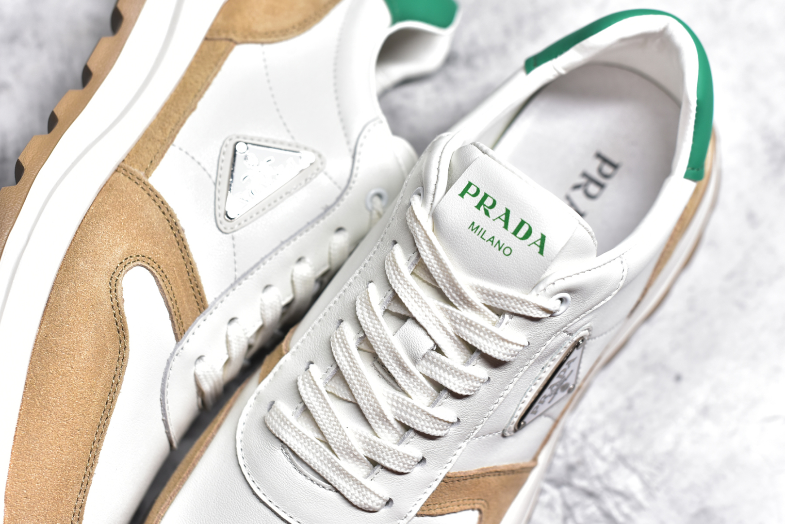 新货#意大利高奢品牌·普拉达Prada Cloudbust Thunder Low Sneakers 老爹百搭休闲运动男鞋系列