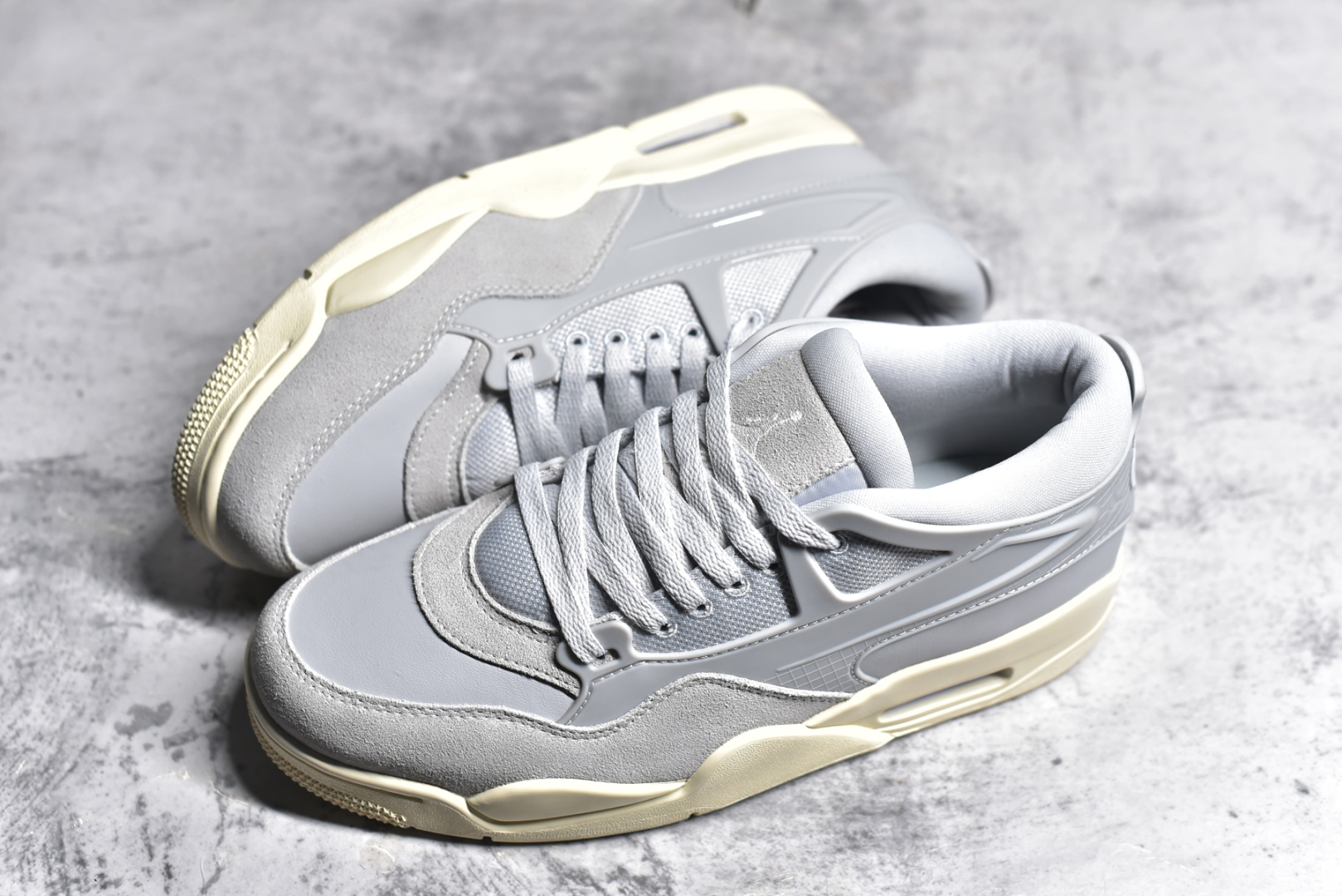 图片[7]-#Air Jordan 4 \”Remastered\” AJ4 乔4 低帮复古篮球鞋 #原鞋开发 大厂代工流水线打造 公司货既视感 细节随意对比 货号：FQ7940-001 尺码：40 40.5 41 42 42.5 43 44 44.5 45 46 47.5-选品中心