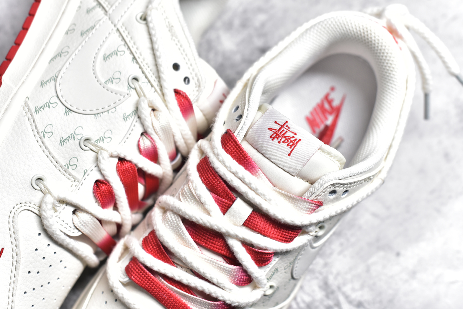 图片[9]-#NK Dunk Low 定制配色 SJ2068-259 大厂出品 极力推荐 原装头层材料 独家版型蒸餾加工帶來的是更好的视觉和脚感体验大厂纯原品质出货 清洁度 电绣工艺 皮料切割干净无任何毛边 细节完美 尺码：36 36.5 37.5 38 38.5 39 40 40.5 41 42 42.5 43 44 44.5 45-选品中心