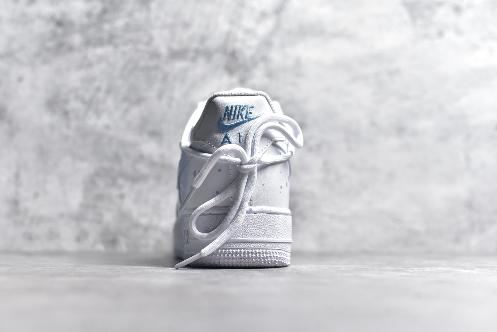 图片[5]-#NK Air Force 1\’07 Low 雪花扎染 空军一号绑带低帮休闲板鞋 ZH0316-057 #定制皮料 原厂3D打印 定制鞋盒 原楦原纸板 纯正空军版型 内置全掌气垫 尺码：36 36.5 37.5 38 38.5 39 40 40.5 41 42 42.5 43 44 44.5 45-选品中心