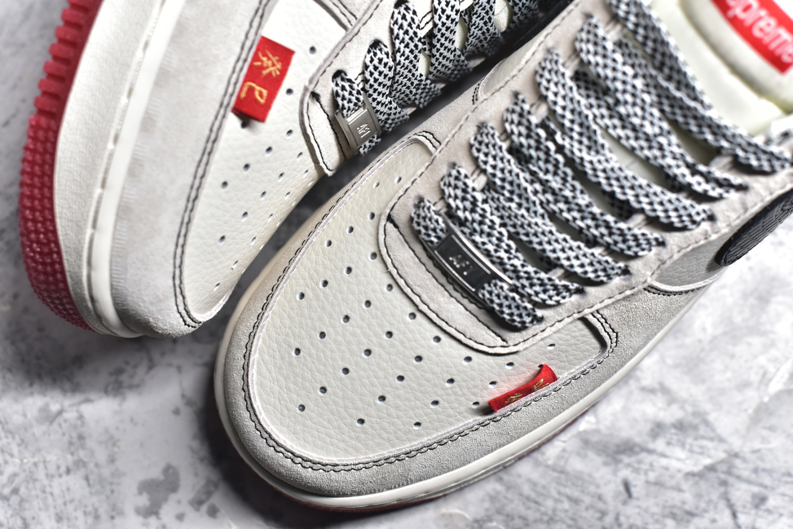 图片[8]-#NK Air Force 1\’07 Low Sup联名蛇年限定 黑蛇纹勾 空军一号低帮休闲板鞋 HH7518-033 #原楦头原纸板 原装鞋盒 定制五金配件 内置全掌气垫 原厂鞋底 尺码：36 36.5 37.5 38 38.5 39 40 40.5 41 42 42.5 43 44 44.5 45-选品中心