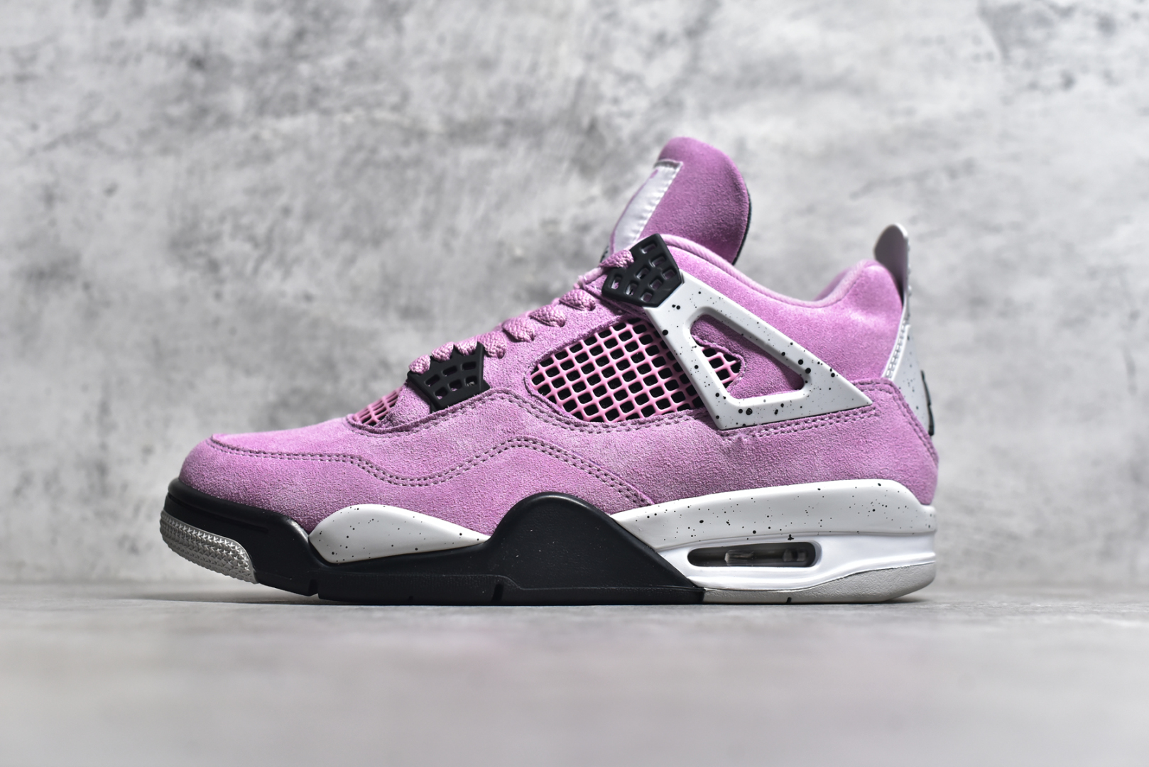 #Air Jordan AJ4 WMNS ”Orchid“猛男粉 货号：AQ9129-501  尺码：36-47.5-选品中心