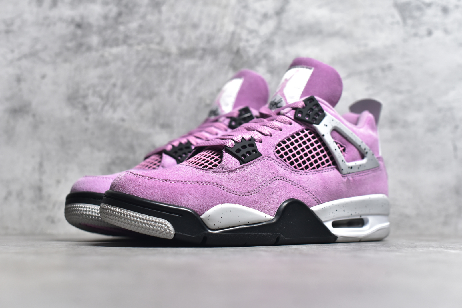 图片[2]-#Air Jordan AJ4 WMNS ”Orchid“猛男粉 货号：AQ9129-501  尺码：36-47.5-选品中心