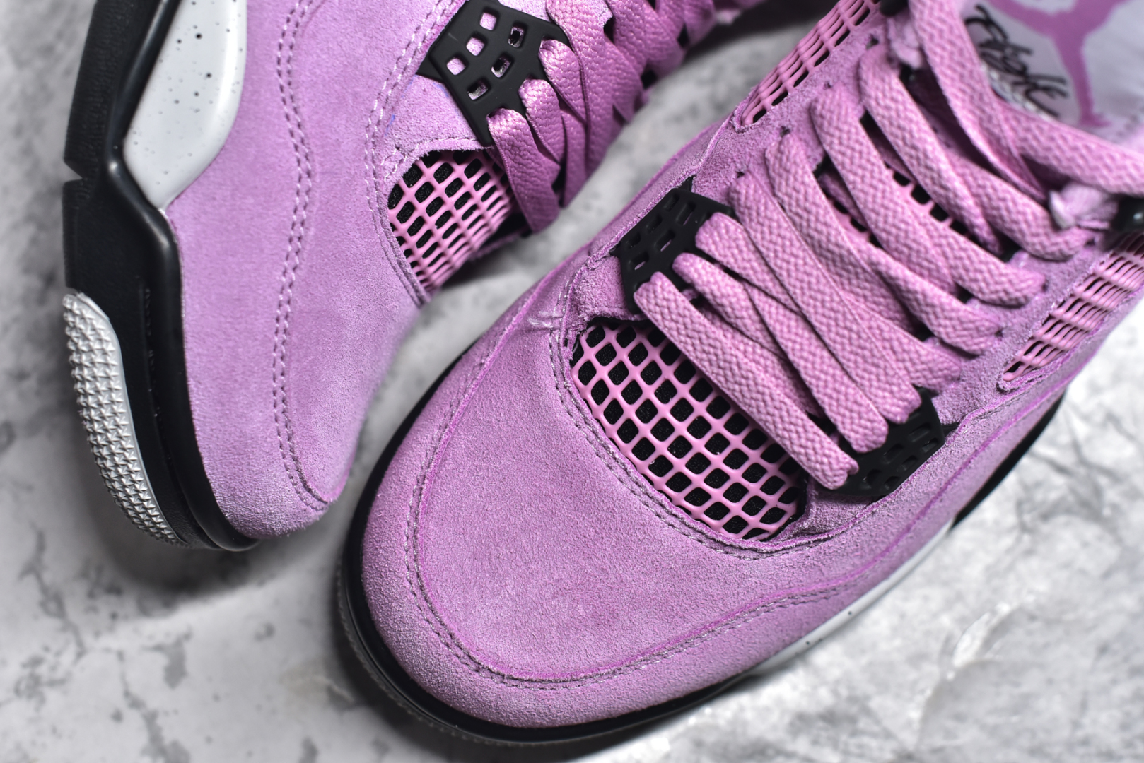 图片[8]-#Air Jordan AJ4 WMNS ”Orchid“猛男粉 货号：AQ9129-501  尺码：36-47.5-选品中心