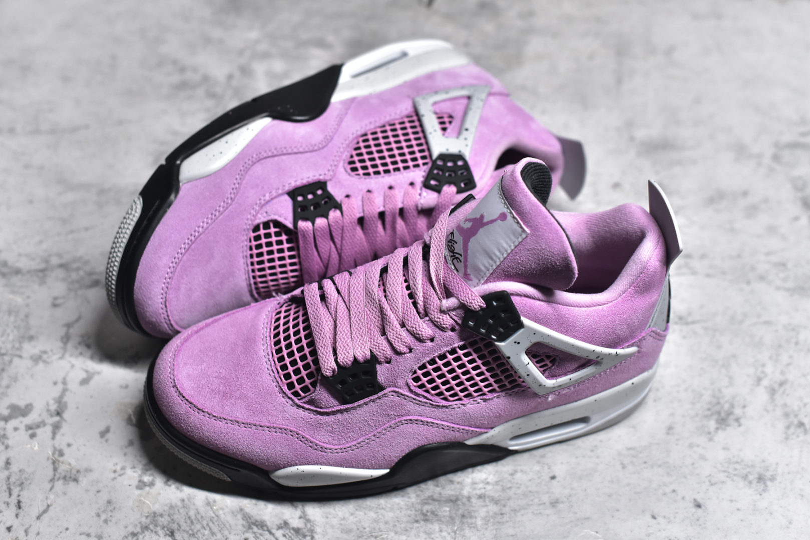 图片[7]-#Air Jordan AJ4 WMNS ”Orchid“猛男粉 货号：AQ9129-501  尺码：36-47.5-选品中心