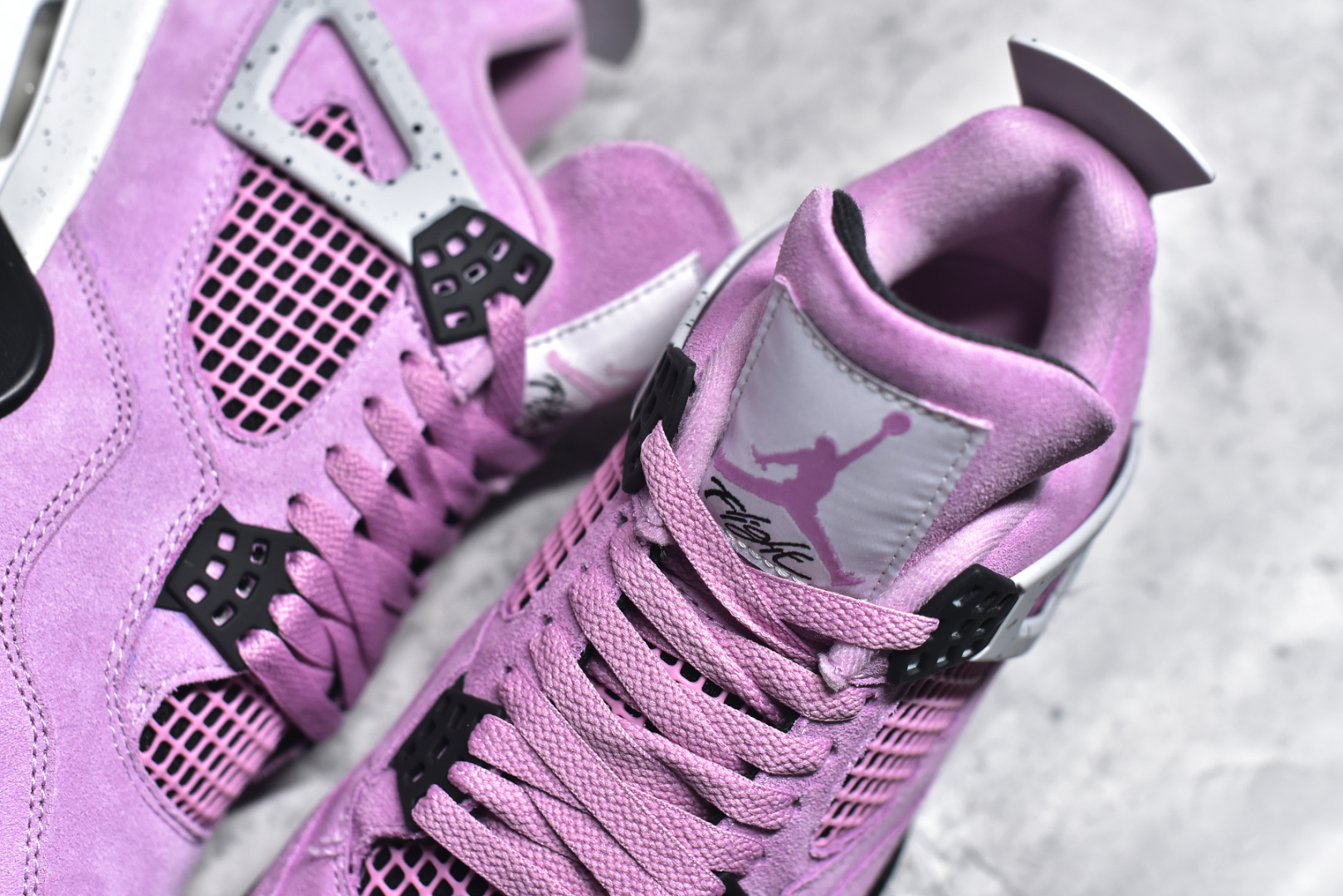 图片[9]-#Air Jordan AJ4 WMNS ”Orchid“猛男粉 货号：AQ9129-501  尺码：36-47.5-选品中心