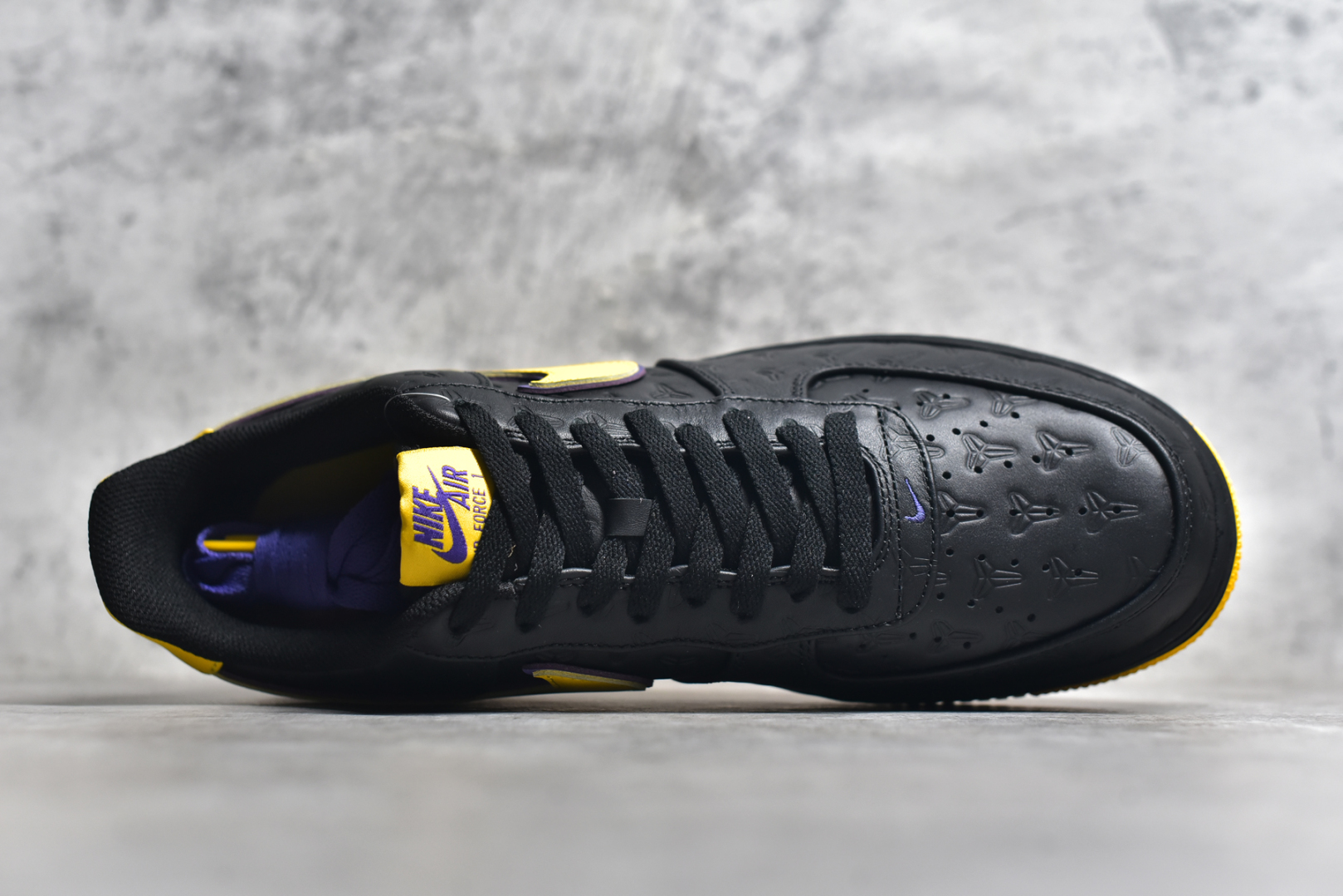 图片[4]-#NK Air Force 1 Low “Kobe Bryant” 防滑耐磨透气 低帮 板鞋 男款 黑黄 尺码40-48 货号 HV5122-001-选品中心
