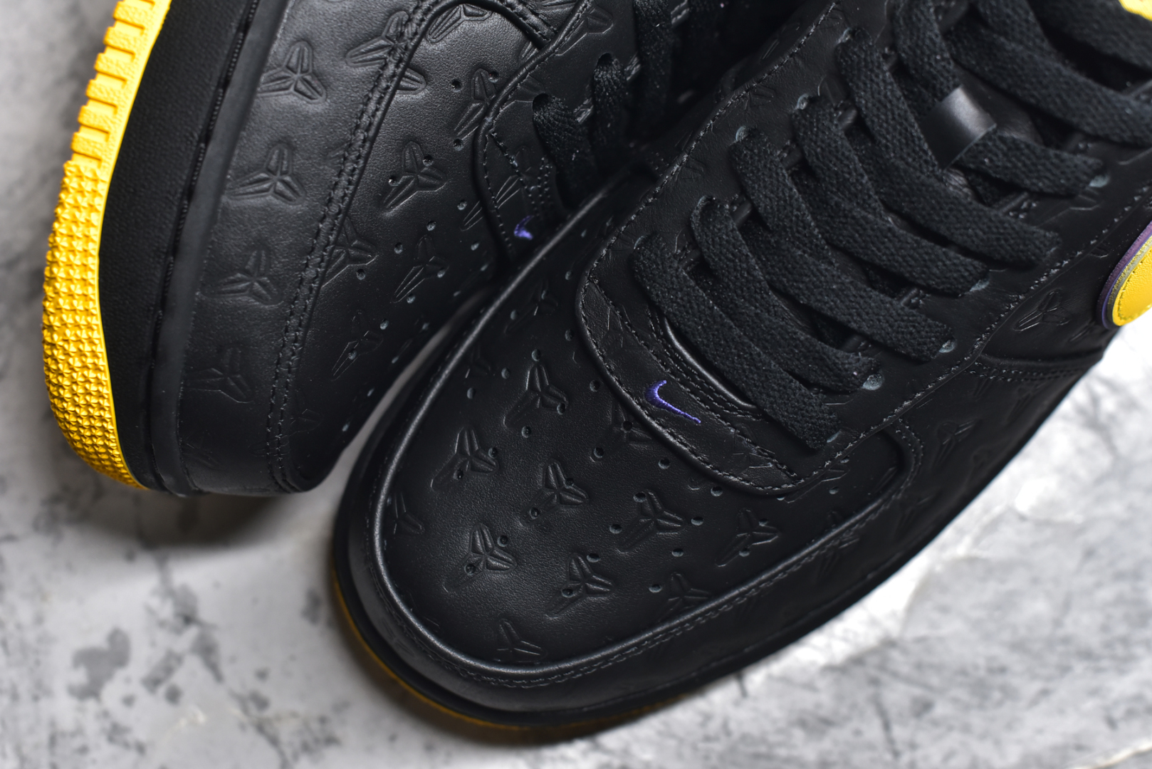 图片[8]-#NK Air Force 1 Low “Kobe Bryant” 防滑耐磨透气 低帮 板鞋 男款 黑黄 尺码40-48 货号 HV5122-001-选品中心