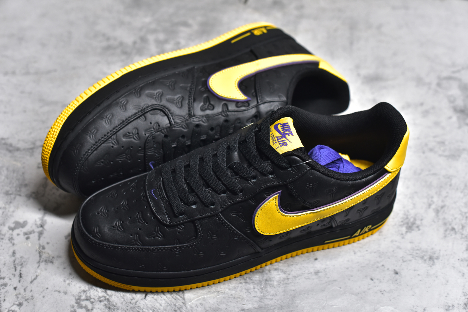 图片[7]-#NK Air Force 1 Low “Kobe Bryant” 防滑耐磨透气 低帮 板鞋 男款 黑黄 尺码40-48 货号 HV5122-001-选品中心