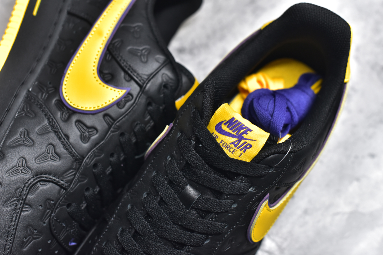 图片[9]-#NK Air Force 1 Low “Kobe Bryant” 防滑耐磨透气 低帮 板鞋 男款 黑黄 尺码40-48 货号 HV5122-001-选品中心