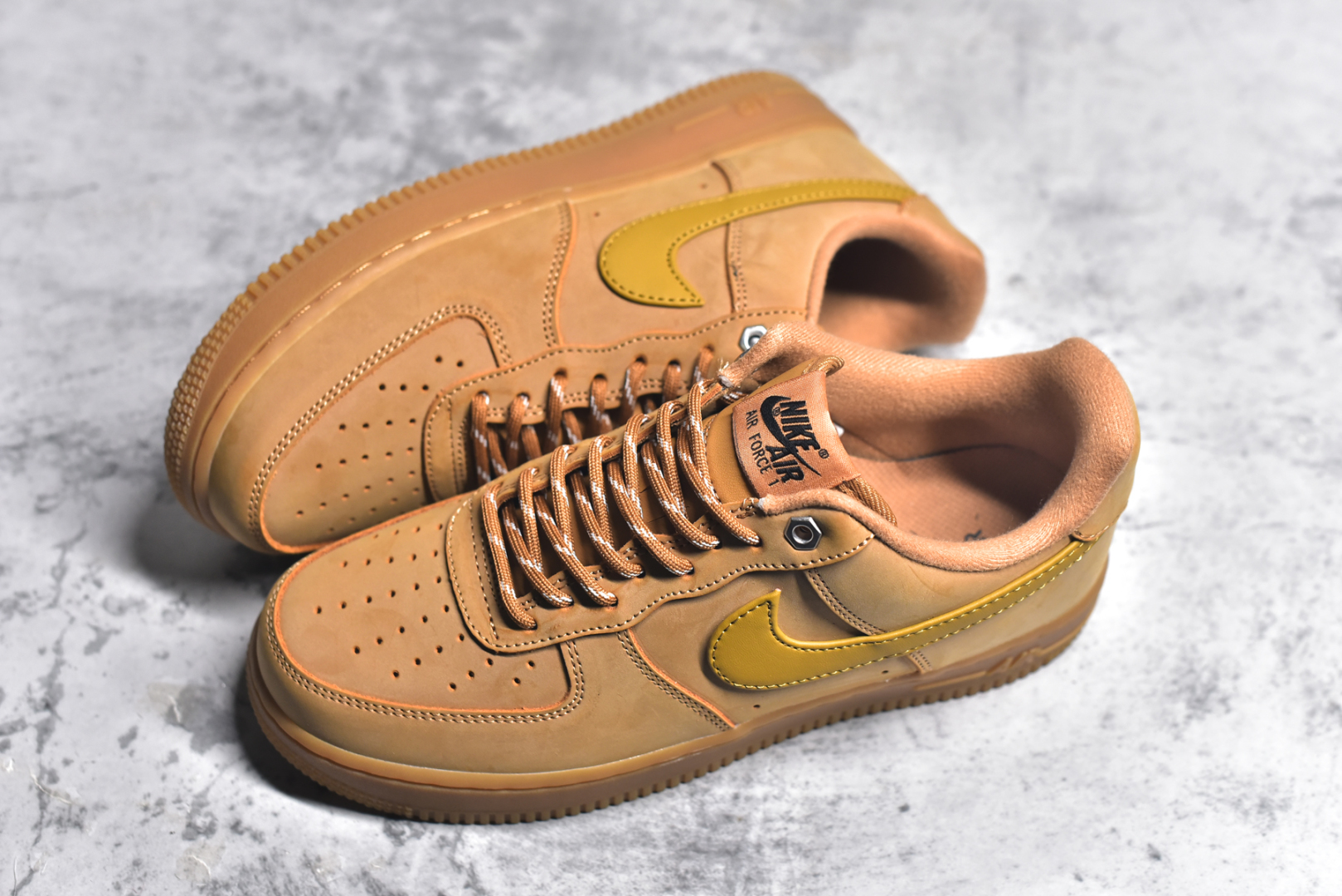 图片[7]-#全新耐克NK W Air Force 1 Low ’07 Low\”Wheat / Flax\”空军一号低帮经典百搭休闲运动板鞋“新麦黄棕”CJ9179-200 尺码：36 36.5 37.5 38 38.5 39 40 40.5 41 42 42.5 43 44 44.5 45-选品中心
