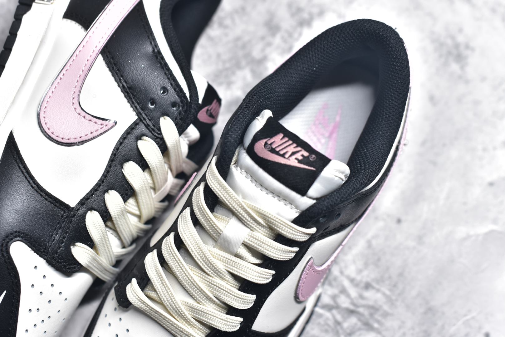 图片[9]-SB Dunk Low 蝴蝶礼结 黑白粉 低帮休闲板鞋 BP1220-009 定制鞋盒 大厂纯原品质出货 超高清洁度 皮料切割干净无任何毛边 细节完美 尺码：35.5 36 36.5 37.5 38 38.5 39 40-选品中心