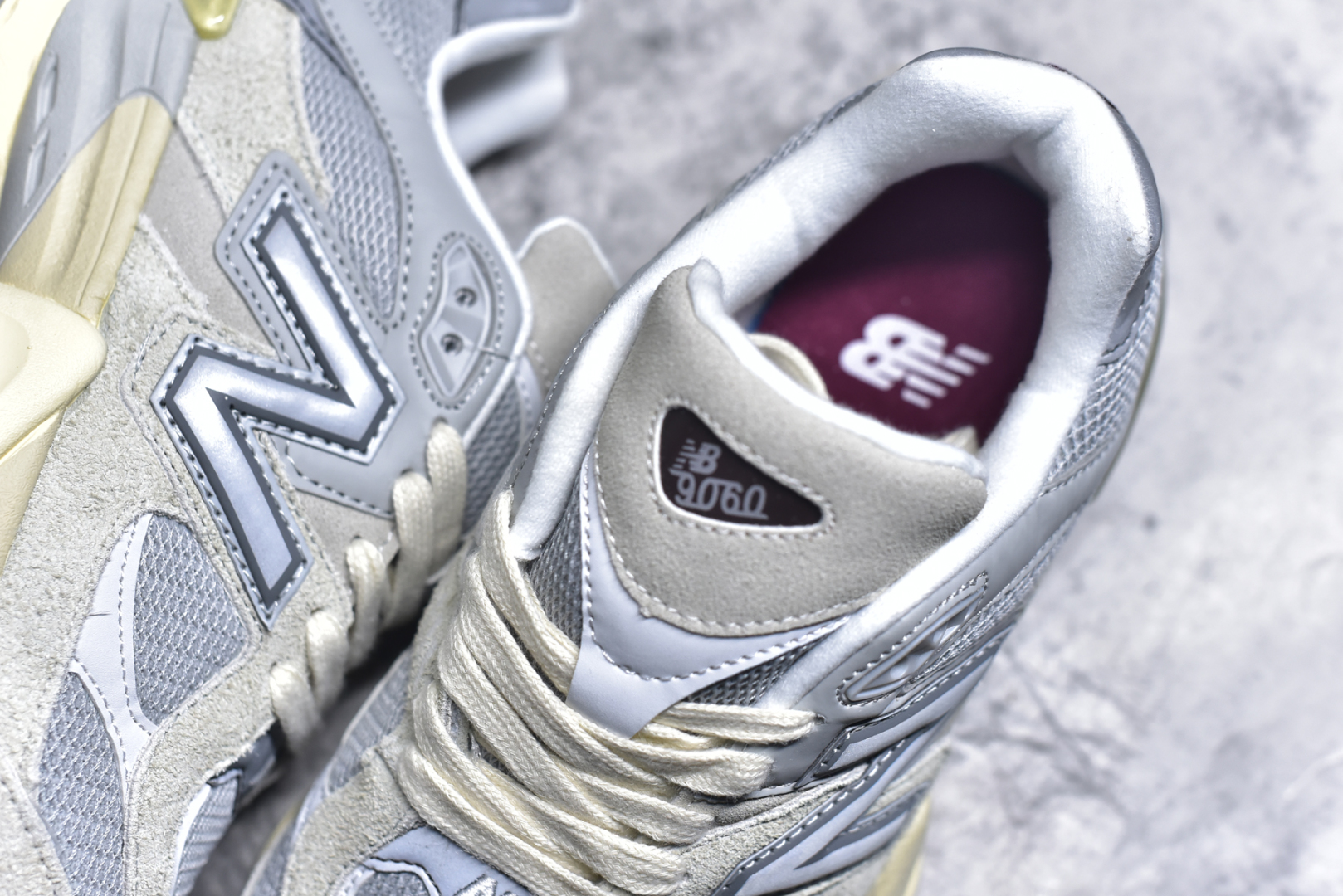 图片[9]-#NB 新百伦 New Balance NB9060小象蹄男女款9060舒适百搭老爹鞋。全新 9060 款式将经典风格与现代设计融合到日常多功能性中。 9060 重新诠释了源自经典 99X 型号的熟悉元素，其灵感来自于 Y2K 时代的未来主义和美学。 鞋面在990 的基础中进行了扩展和使用，以提供可见的运动感，中底采用 ABZORB 和 SBS 熟悉的缓震平台以提供舒适感。 类型：男女鞋 尺码：36-45含半码-选品中心