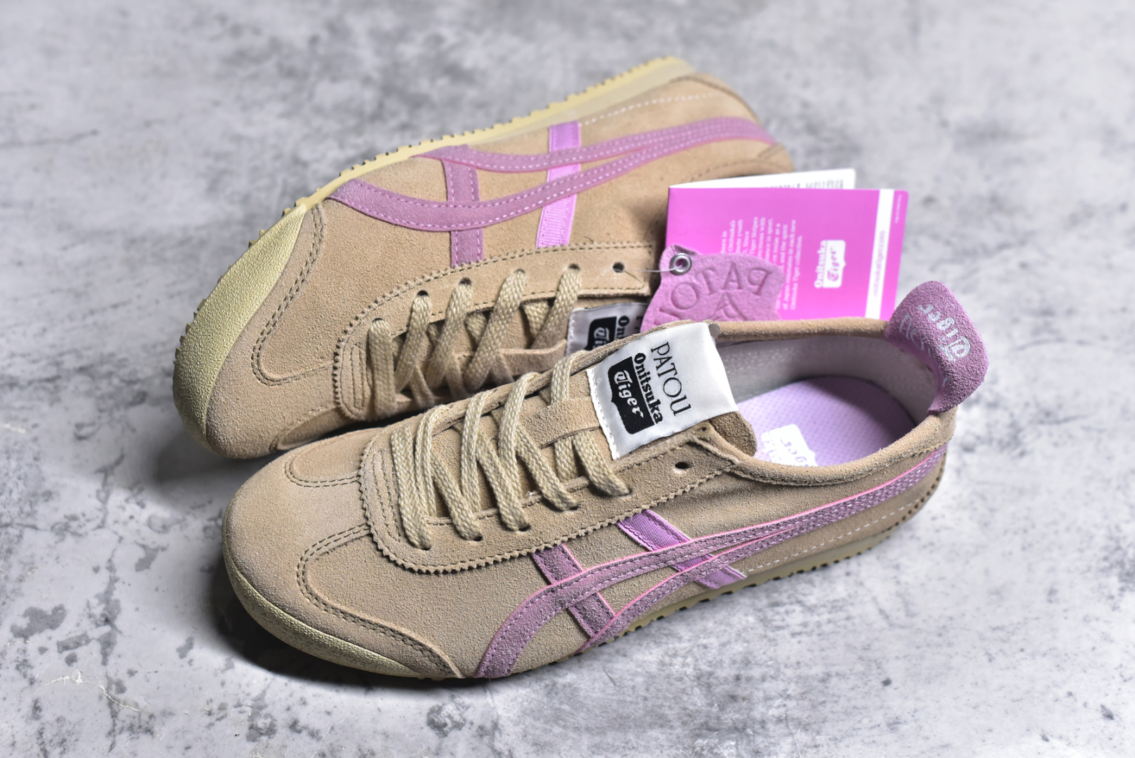 图片[7]-#Onitsuka Tiger鬼塚虎 MEXICO 66 全部原鞋一比一开发 印尼厂Oem原单材料 除成型在PT外 其余全部客供材料 四联官方吊牌 乳胶组合鞋垫 羊皮纸质中底 尺码：36 37 37.5 38 39 39.5 40 40.5 41.5 42 42.5 43.5 44-选品中心