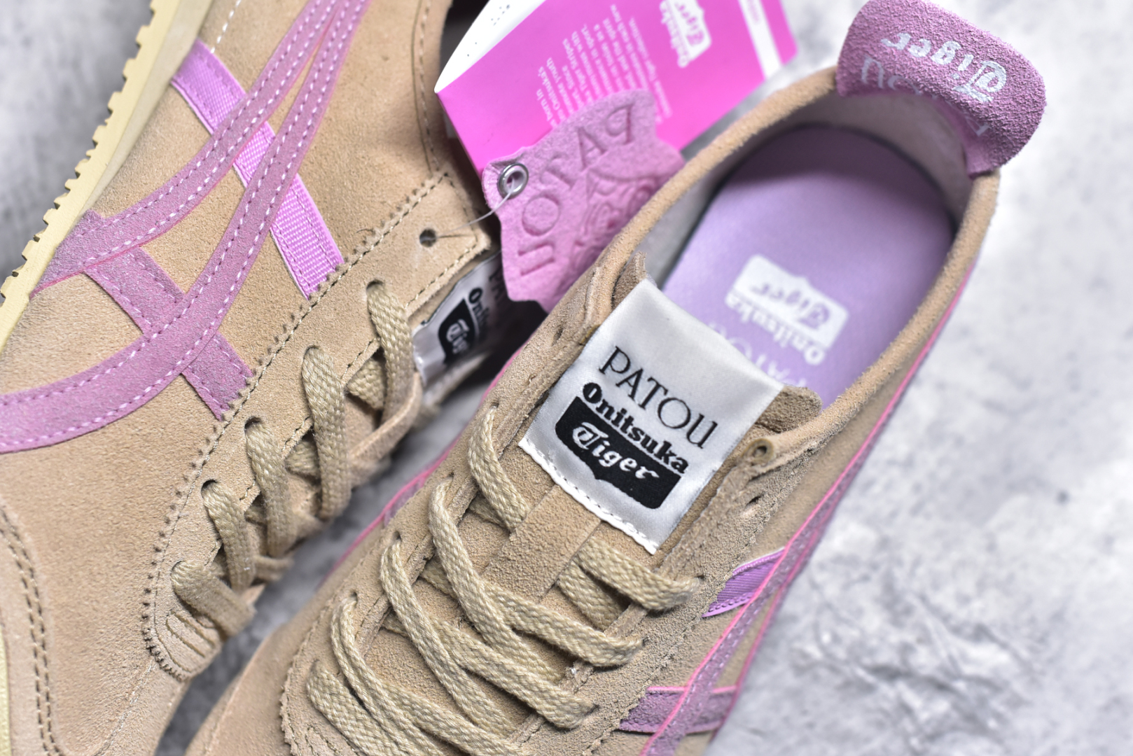 图片[9]-#Onitsuka Tiger鬼塚虎 MEXICO 66 全部原鞋一比一开发 印尼厂Oem原单材料 除成型在PT外 其余全部客供材料 四联官方吊牌 乳胶组合鞋垫 羊皮纸质中底 尺码：36 37 37.5 38 39 39.5 40 40.5 41.5 42 42.5 43.5 44-选品中心