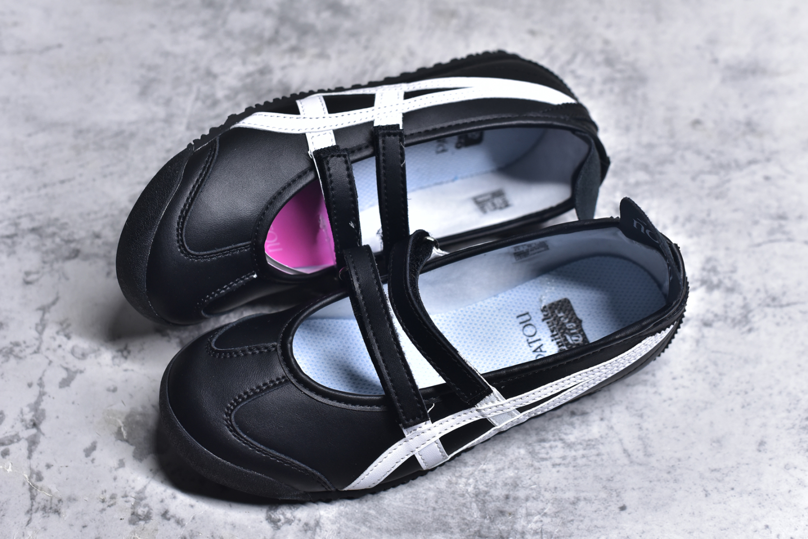 图片[7]-# Patou x Onitsuka Tiger鬼塚虎 MEXICO 66 BALLERINA BLACK/WHITE 平跟 玛丽珍 黑色 货号：1183C379-002 尺码：36 37 37.5 38 39 40 40.5 41 41.5 42 42.5 43.5 44-选品中心