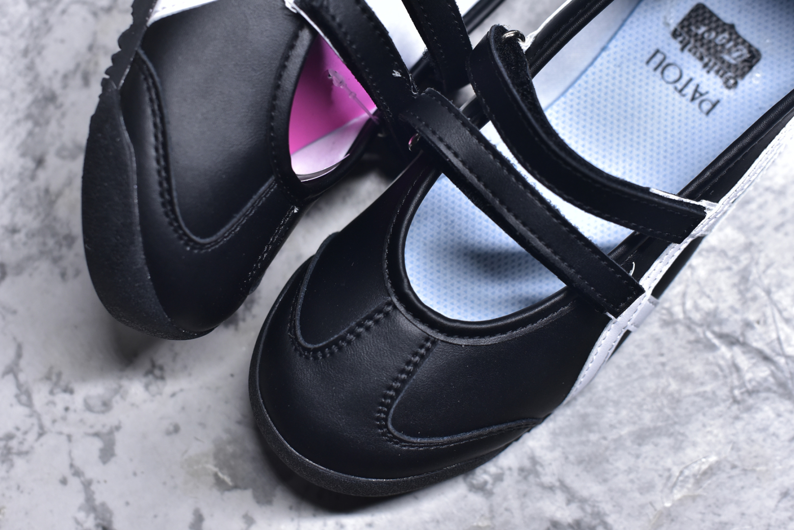 图片[8]-# Patou x Onitsuka Tiger鬼塚虎 MEXICO 66 BALLERINA BLACK/WHITE 平跟 玛丽珍 黑色 货号：1183C379-002 尺码：36 37 37.5 38 39 40 40.5 41 41.5 42 42.5 43.5 44-选品中心
