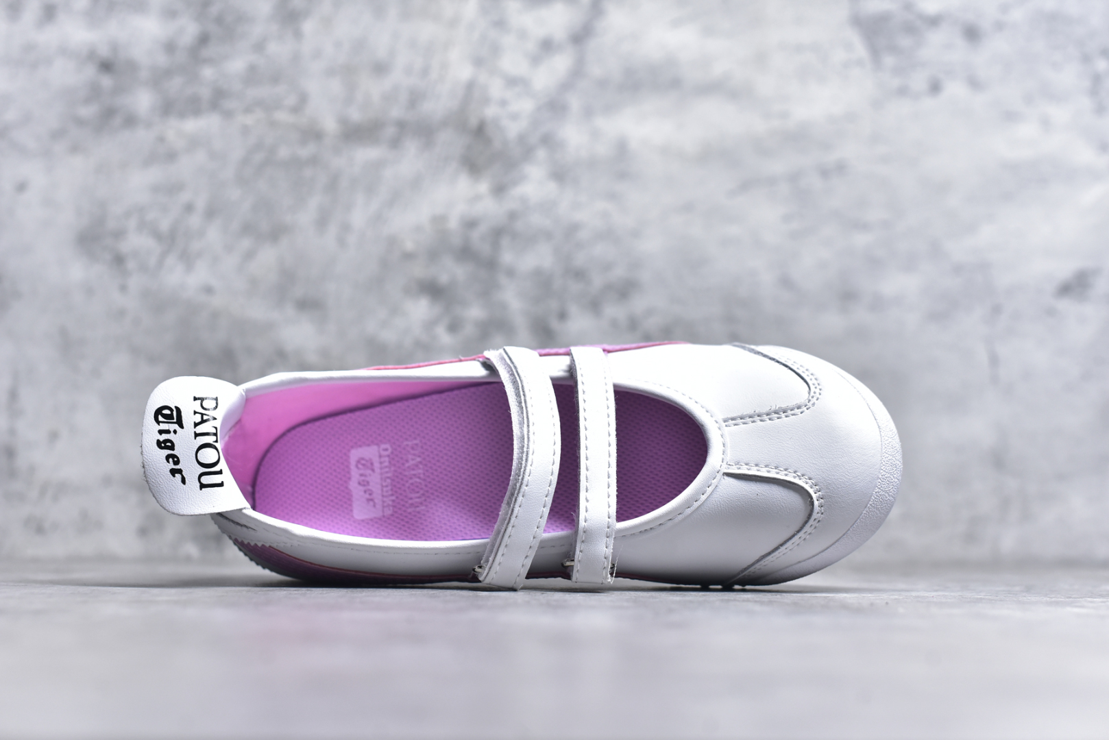 图片[4]-#Patou x Onitsuka Tiger鬼塚虎 MEXICO 66 BALLERINA BLACK/WHITE 平跟 玛丽珍 白粉色 货号：1183C379-101 尺码：36 37 37.5 38 39 40 40.5 41 41.5 42 42.5 43.5 44-选品中心