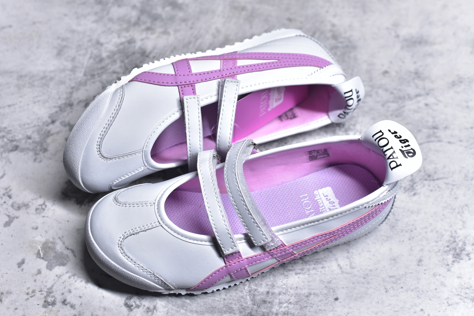 图片[7]-#Patou x Onitsuka Tiger鬼塚虎 MEXICO 66 BALLERINA BLACK/WHITE 平跟 玛丽珍 白粉色 货号：1183C379-101 尺码：36 37 37.5 38 39 40 40.5 41 41.5 42 42.5 43.5 44-选品中心