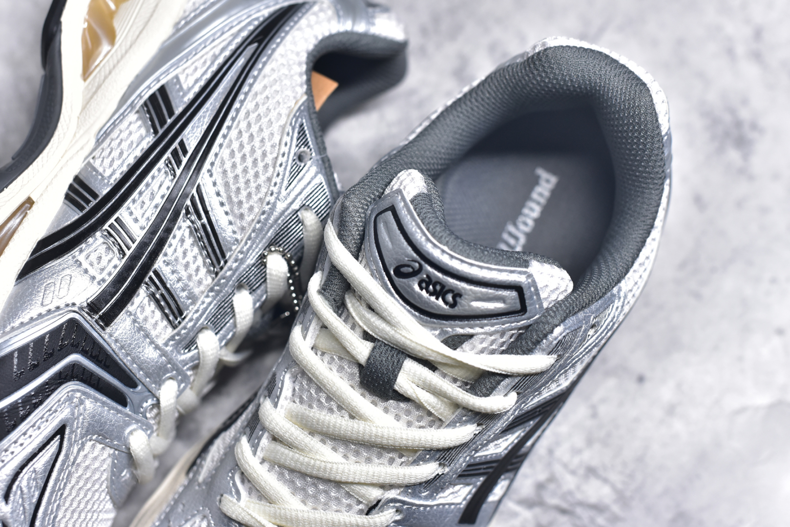 图片[9]-#纯原 Asics Gel-Kayano K14 亚瑟士系列复古舒适织物合成革减震防滑耐磨低帮休闲跑步鞋 内卷时代 纯原品质 真标价格 市场顶级版本 原装纸板楦头开发 独家私模五层组合大底 原厂定制缓震硅胶加持 原盒原配 官方四联吊牌 一比一同步原鞋工艺和用料 鞋面原厂“三明治”多层网布 区别其他同价版本 鞋垫采用原厂OrthoLite欧索莱材质 非普通海玻璃鞋垫 后跟一样采用了GEL缓震胶 整体系列设计非常的科技感 锻炼跑步的同时让你一样时尚百搭 尺码：36 37 37.5 38 39 39.5 40 40.5 41.5 42 42.5 43.5 44 44.5 45-选品中心
