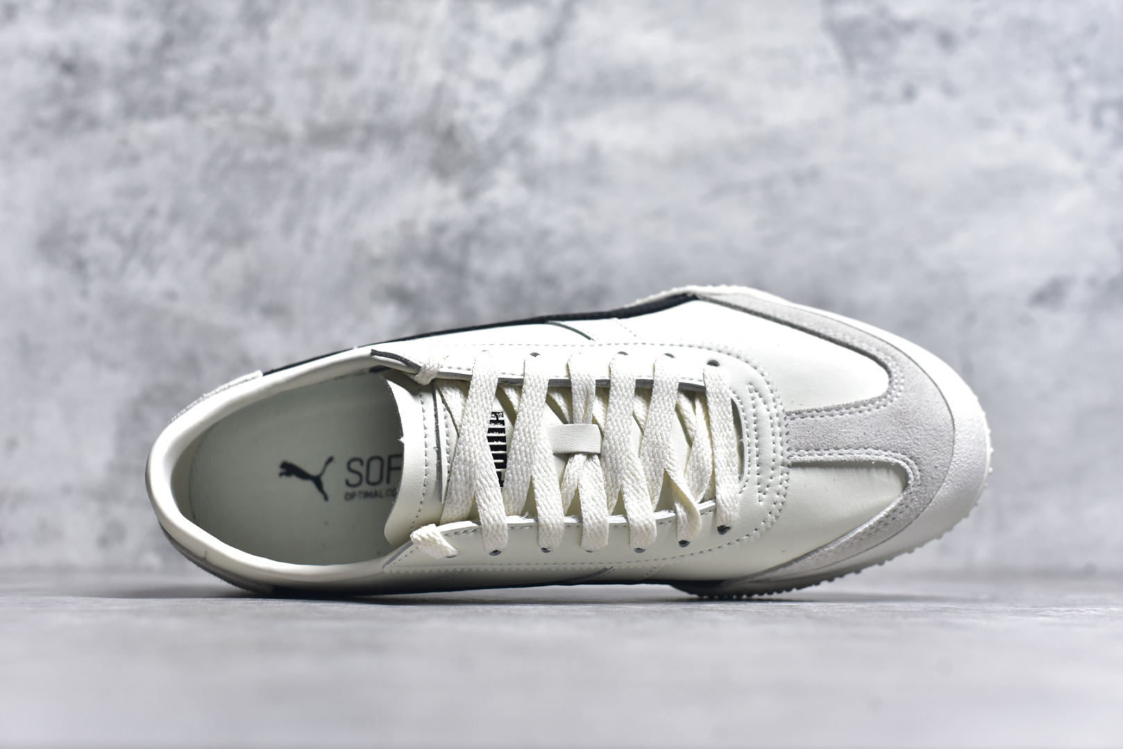 图片[4]-#【纯原M版】Puma Bella UT Leather 彪马薄底系列 复古运动休闲跑鞋 升级版本 细节材料全方位 鞋面设计轻量透气 提供了舒适性和穿着感受 柔软内里材质 穿着更加舒适 橡胶鞋底提供持久的牵引力 货号： 402186 06 尺码： 36 36.5 37.5 38 38.5 39 40 40.5 41 42 42.5 43 44 45-选品中心