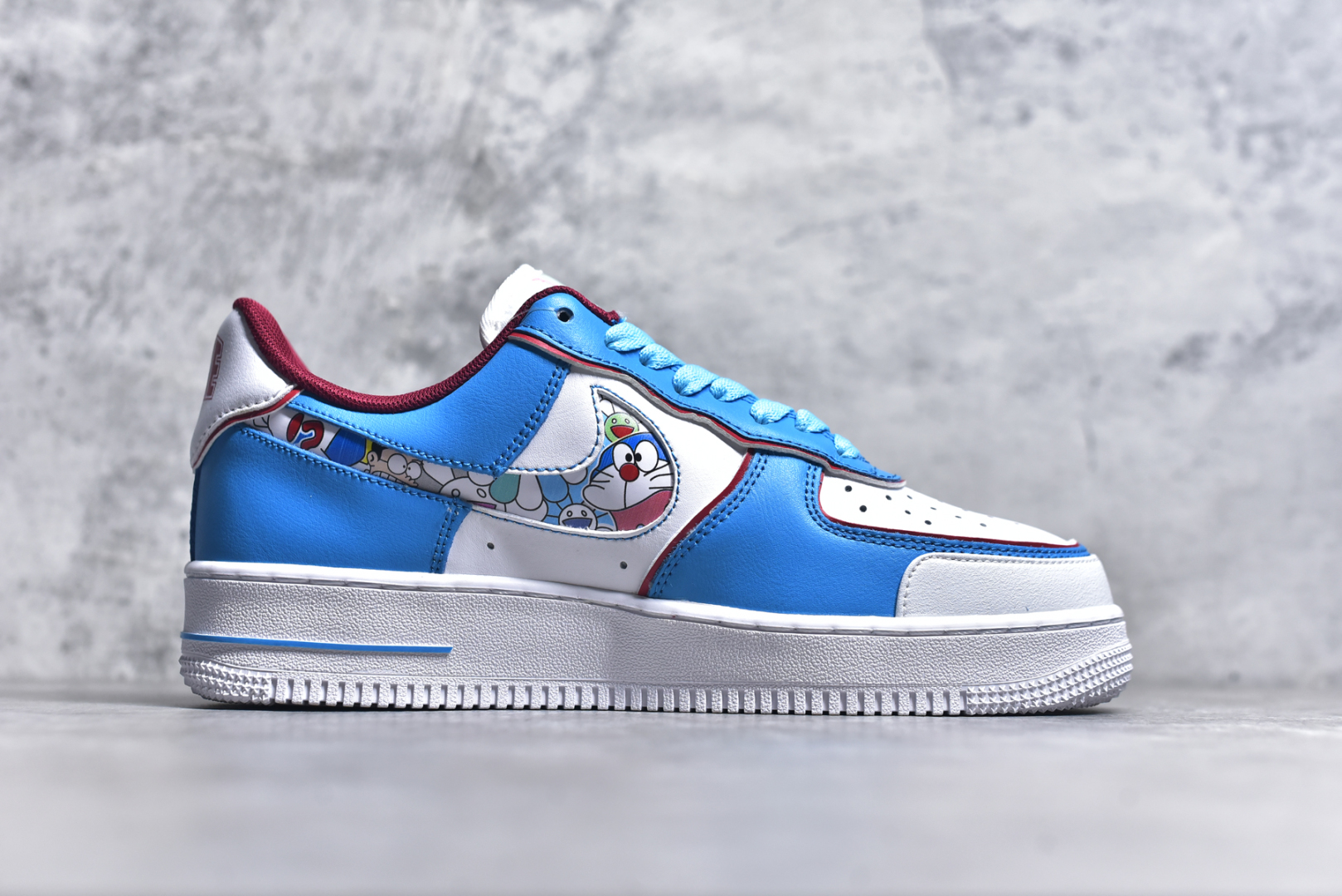 图片[3]-#Nk Air Force 1\’07“Doraemon”机器猫主题空军一号低帮休闲板鞋 BQ8988-106 尺码：36 36.5 37.5 38 38.5 39 40 40.5 41.5 42 42.5 43 44 44.5 45 AJD4-选品中心