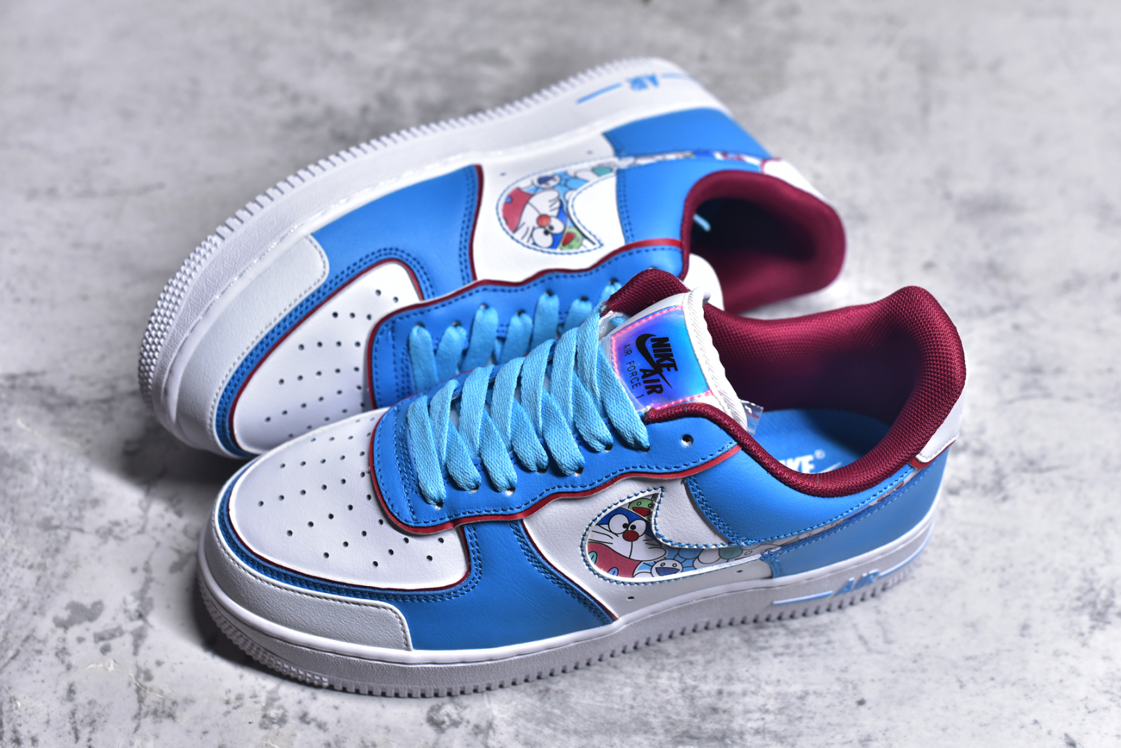 图片[7]-#Nk Air Force 1\’07“Doraemon”机器猫主题空军一号低帮休闲板鞋 BQ8988-106 尺码：36 36.5 37.5 38 38.5 39 40 40.5 41.5 42 42.5 43 44 44.5 45 AJD4-选品中心