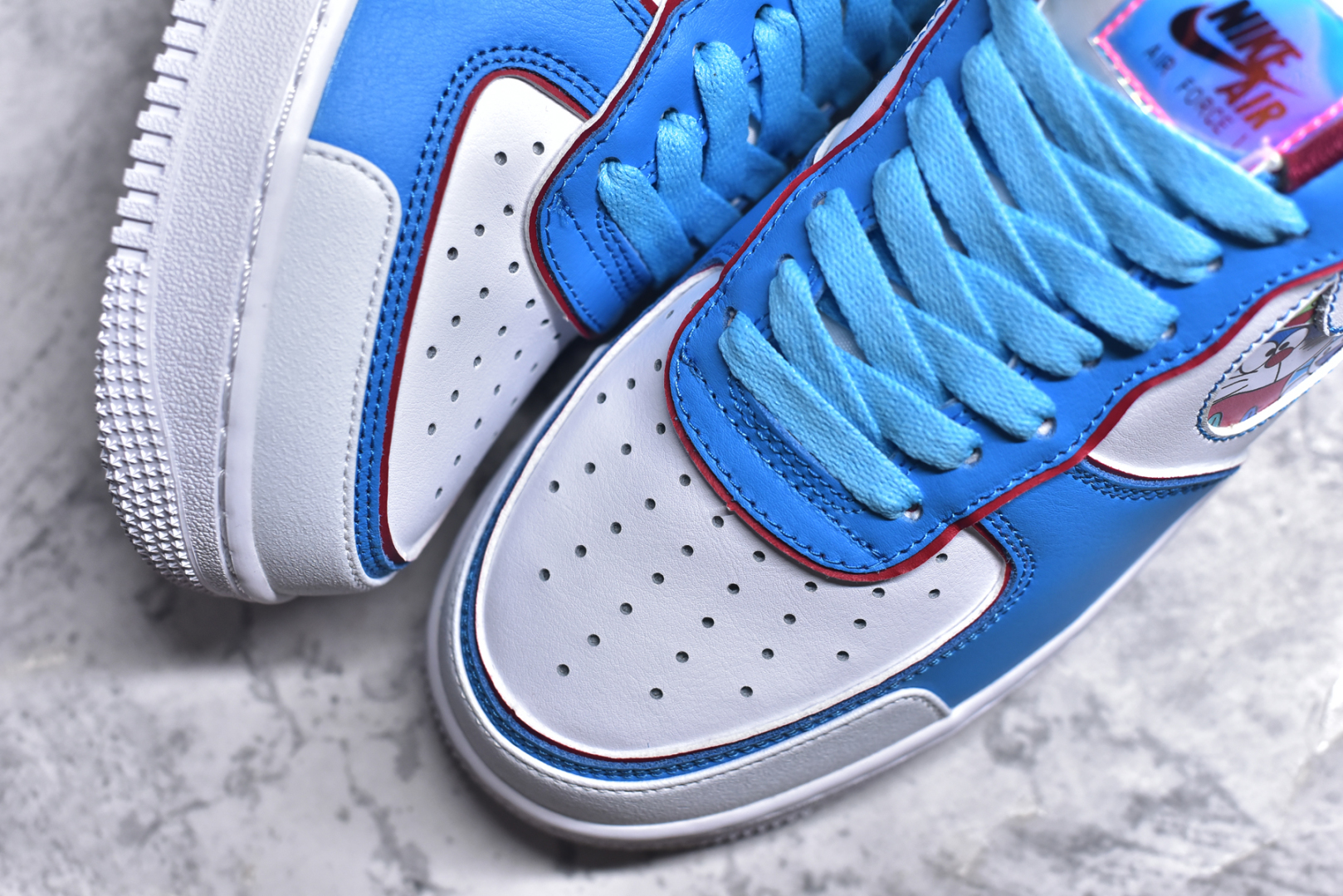图片[8]-#Nk Air Force 1\’07“Doraemon”机器猫主题空军一号低帮休闲板鞋 BQ8988-106 尺码：36 36.5 37.5 38 38.5 39 40 40.5 41.5 42 42.5 43 44 44.5 45 AJD4-选品中心