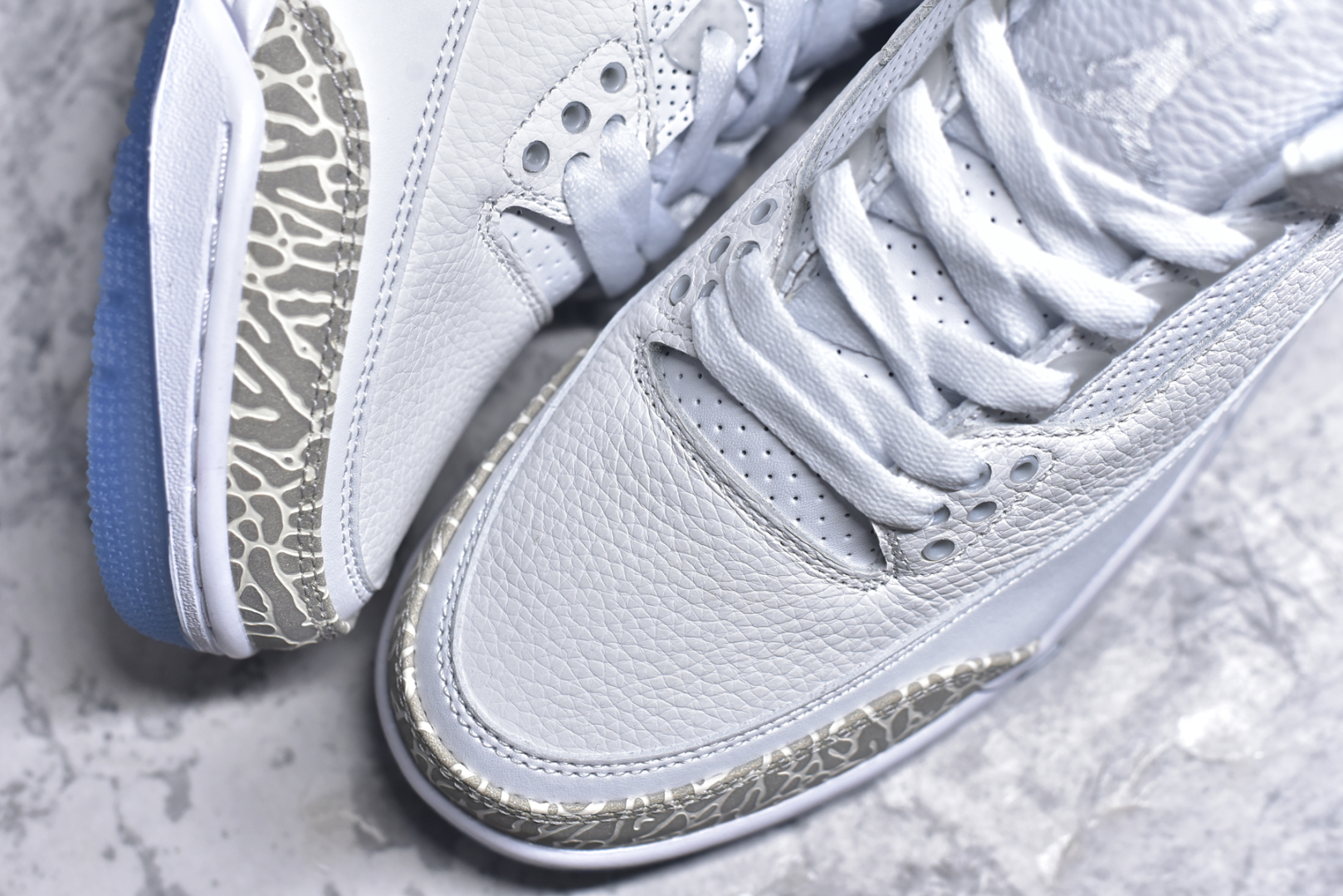 图片[8]-#秒杀 外贸版福利特价 Air Jordan AJ3 系列 原纸板楦头开发 鞋型匹配公司货 正确鞋舌立体高频 最新原厂底模 大底卡色咬花完美 鞋柜必备鞋款 终端现货供应 尺码：36 36.5 37.5 38 38.5 39 40 40.5 41 42 42.5 43 44 44.5 45 46 47.5-选品中心