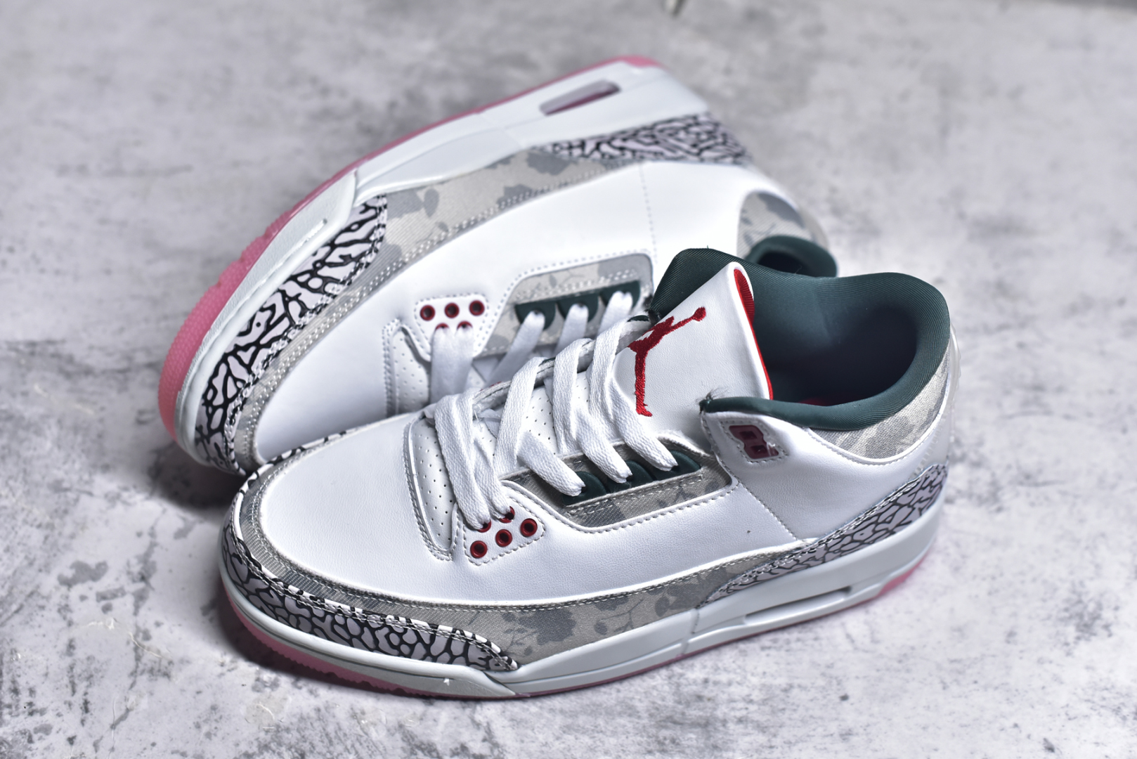 图片[7]-#秒杀 外贸版福利特价 Air Jordan AJ3 系列 原纸板楦头开发 鞋型匹配公司货 正确鞋舌立体高频 最新原厂底模 大底卡色咬花完美 鞋柜必备鞋款 终端现货供应 尺码：36 36.5 37.5 38 38.5 39 40 40.5 41 42 42.5 43 44 44.5 45 46 47.5-选品中心