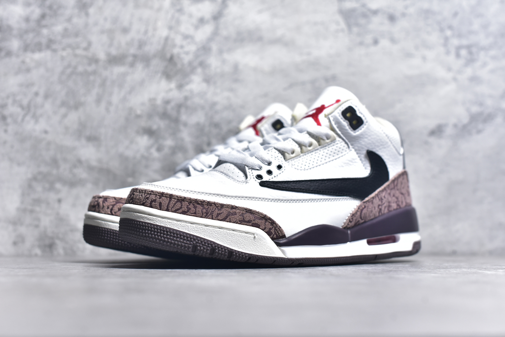 图片[2]-#秒杀 外贸版福利特价 Air Jordan AJ3 系列 原纸板楦头开发 鞋型匹配公司货 正确鞋舌立体高频 最新原厂底模 大底卡色咬花完美 鞋柜必备鞋款 终端现货供应 尺码：36 36.5 37.5 38 38.5 39 40 40.5 41 42 42.5 43 44 44.5 45 46 47.5-选品中心