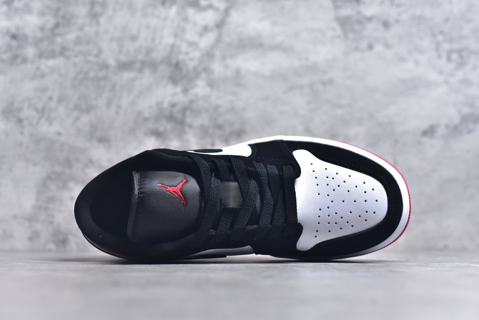 图片[4]-#Air Jordan 1 Retro Low \”White Black Gym Red\” 黑红 官方同步新色 原装级产物 拒绝公底 立体鞋型 细节完美 高清洁度 购置公司同步原材料 原汁原味 忠于原版 货号：IB8971 106 尺码：36-46-选品中心