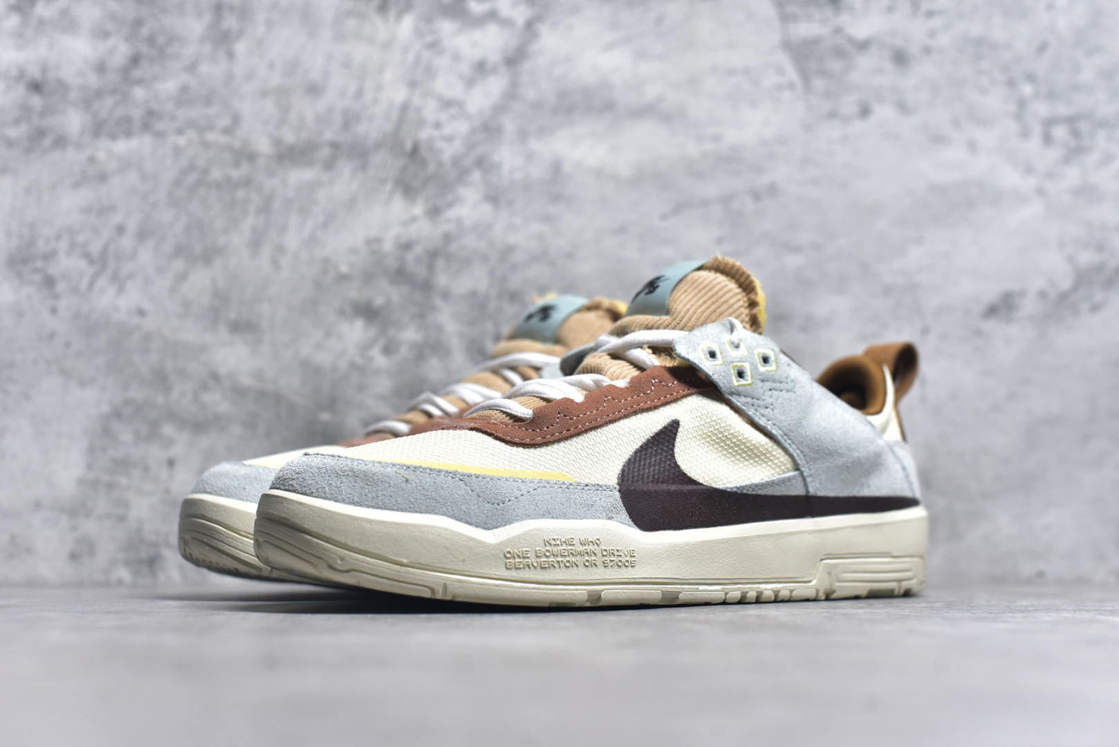 图片[2]-#Nike SB DAY ONE 绒面革 网布皮革绒面 简约舒适革防滑减震耐磨透气 低帮 休闲鞋 货号：HQ3475-121 尺码：36 36.5 37.5 38 38.5 39 40 40.5 41 42 42.5 43 44 45-选品中心
