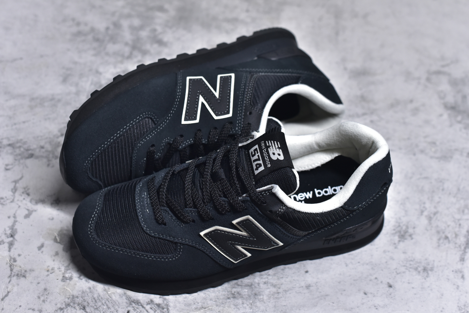 图片[7]-#New Balance U574 低帮复古休闲运动慢跑鞋 公司级版本采用猪巴革组合网织物鞋面材质全新4层组合独立私模大底 2024全新574升级版来啦货号： U574NAB 尺码：36-45-选品中心